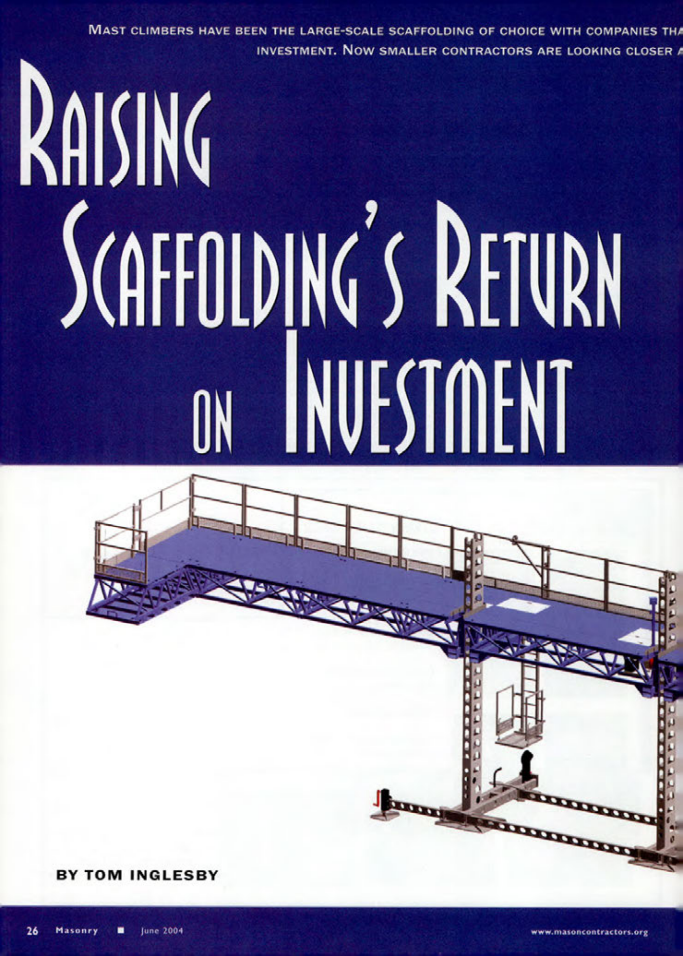 Masonry Magazine June 2004 Page. 28