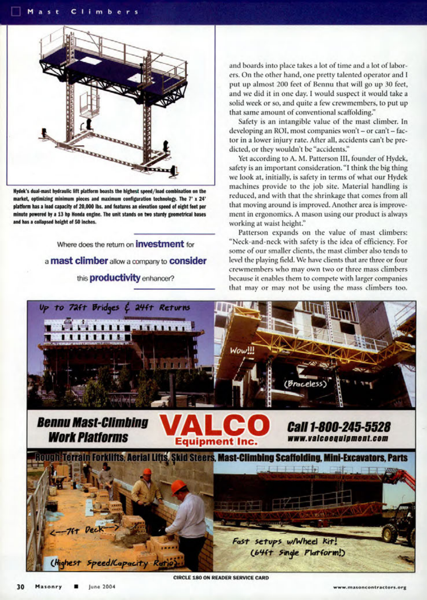 Masonry Magazine June 2004 Page. 32
