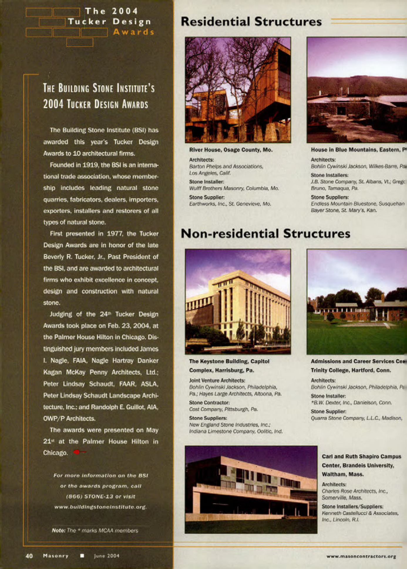 Masonry Magazine June 2004 Page. 42