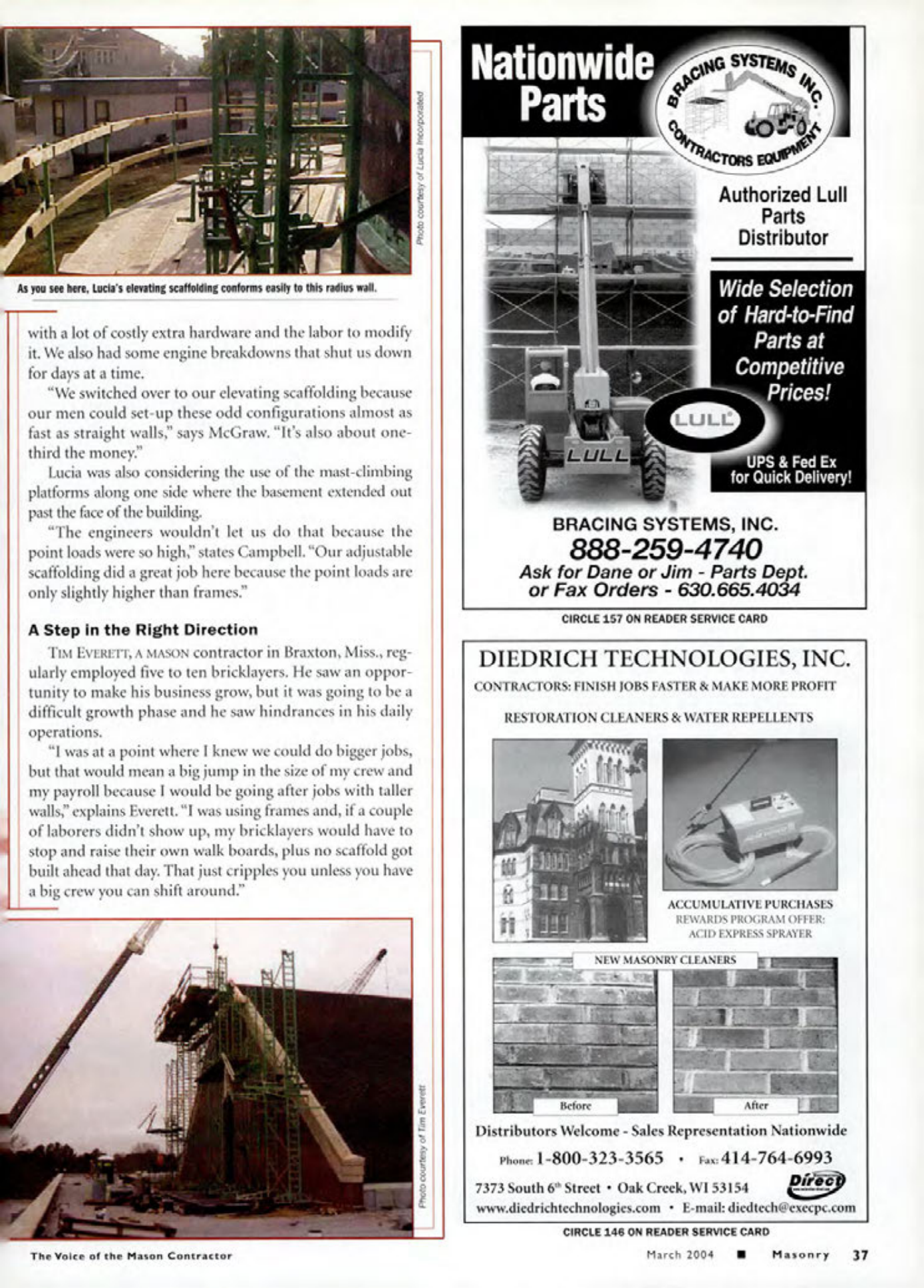 Masonry Magazine March 2004 Page. 51