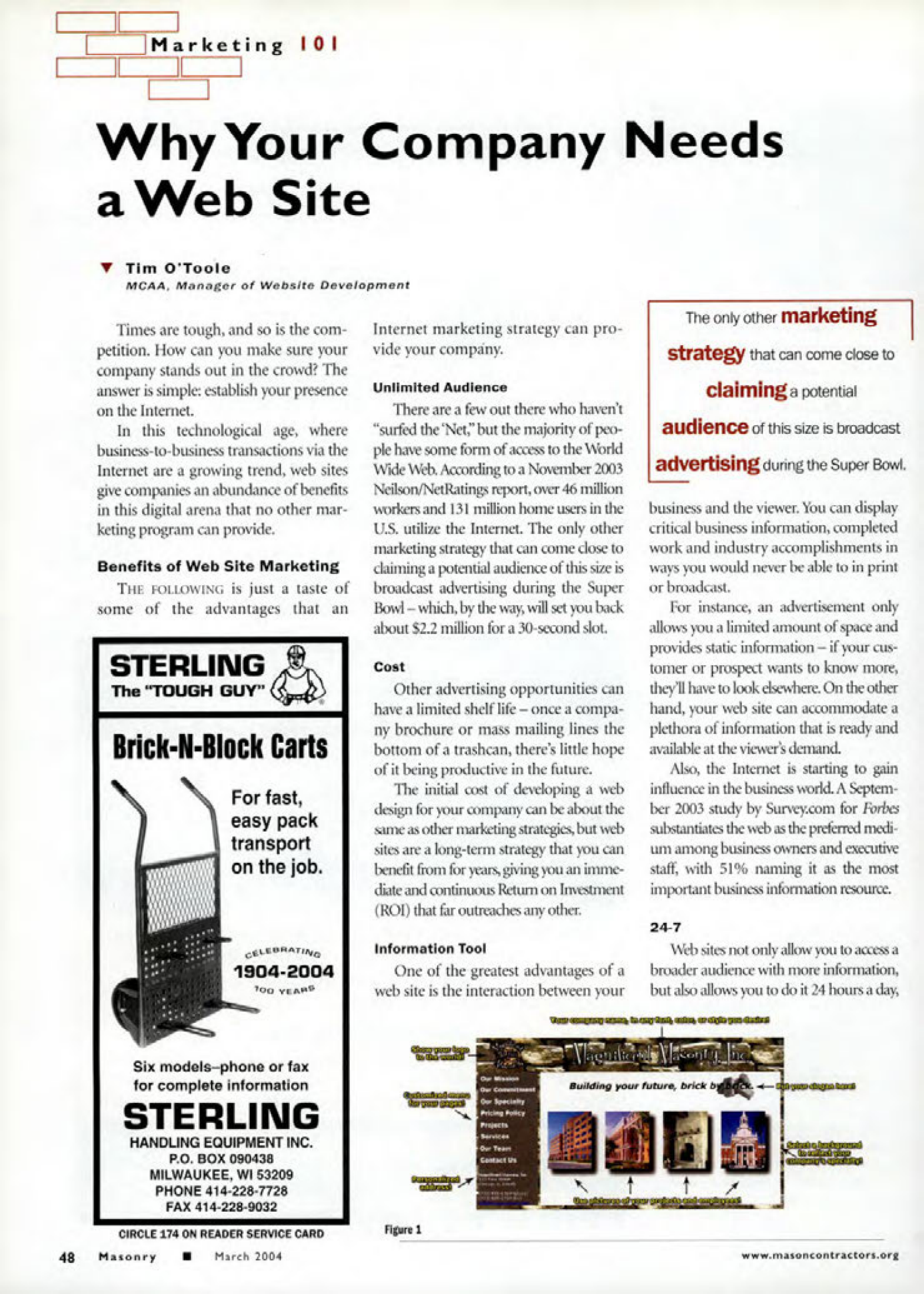 Masonry Magazine March 2004 Page. 62