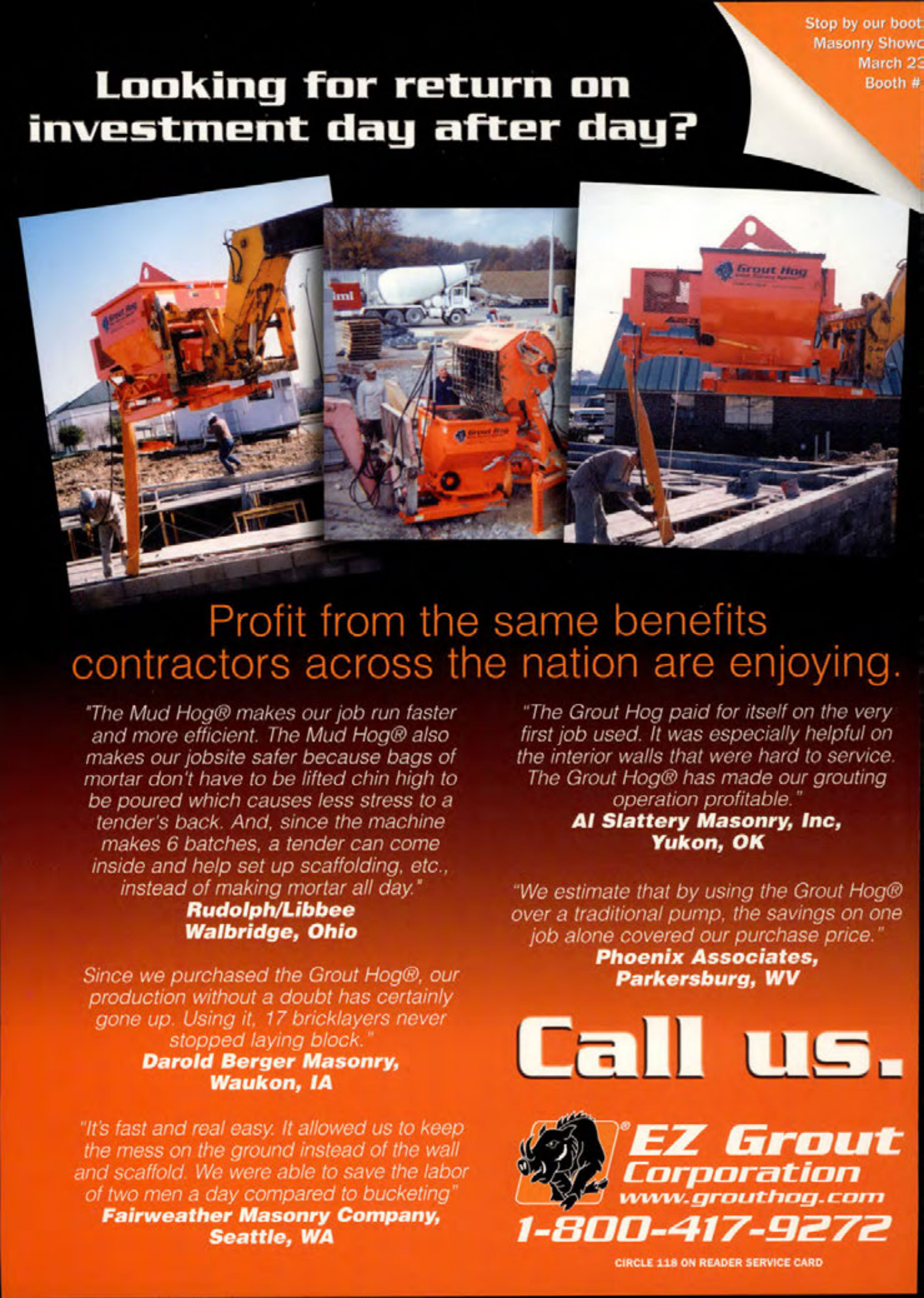 Masonry Magazine March 2004 Page. 72