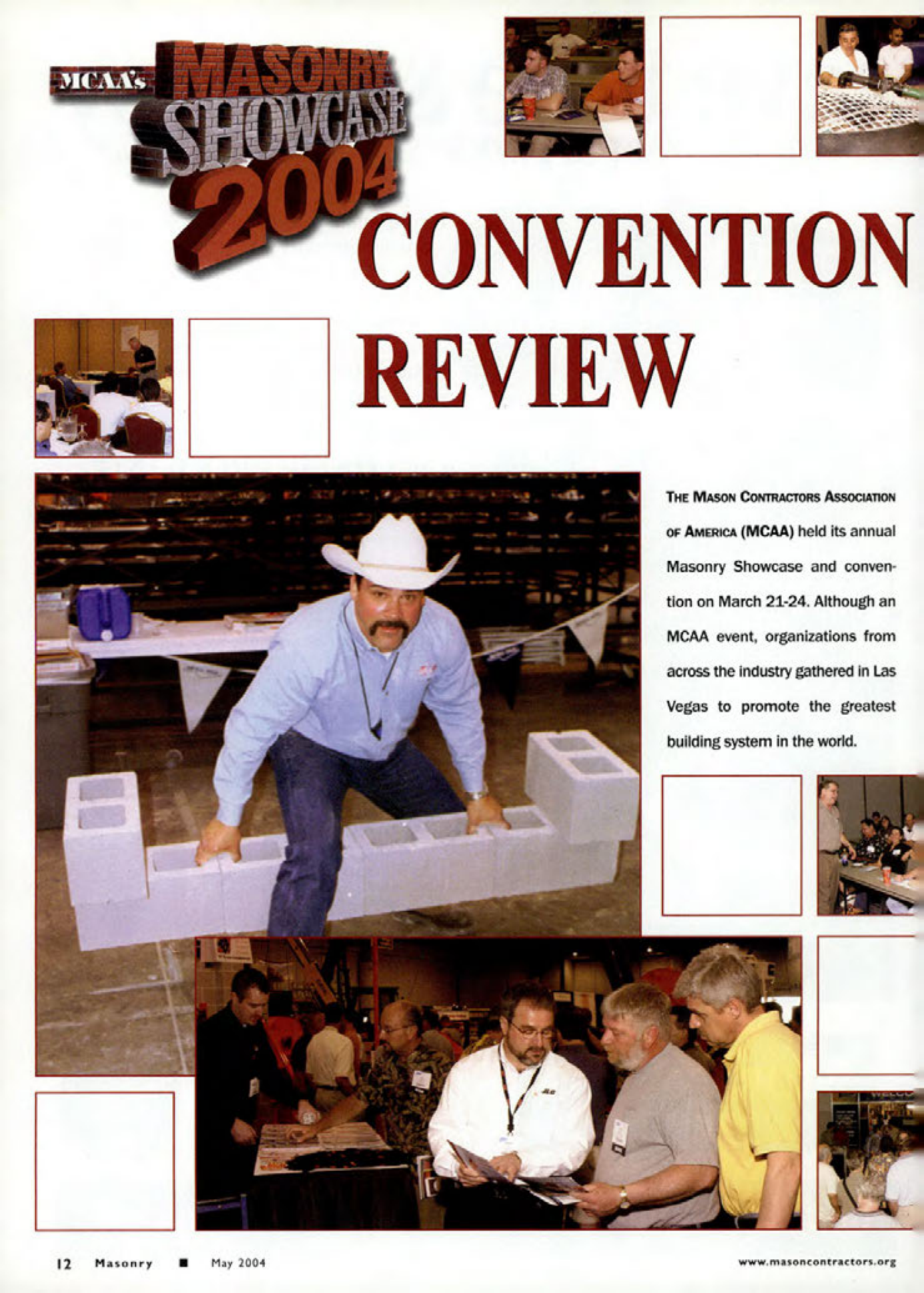 Masonry Magazine May 2004 Page. 14