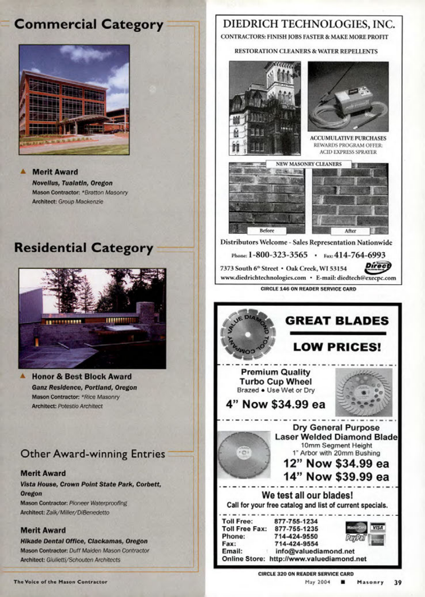 Masonry Magazine May 2004 Page. 41