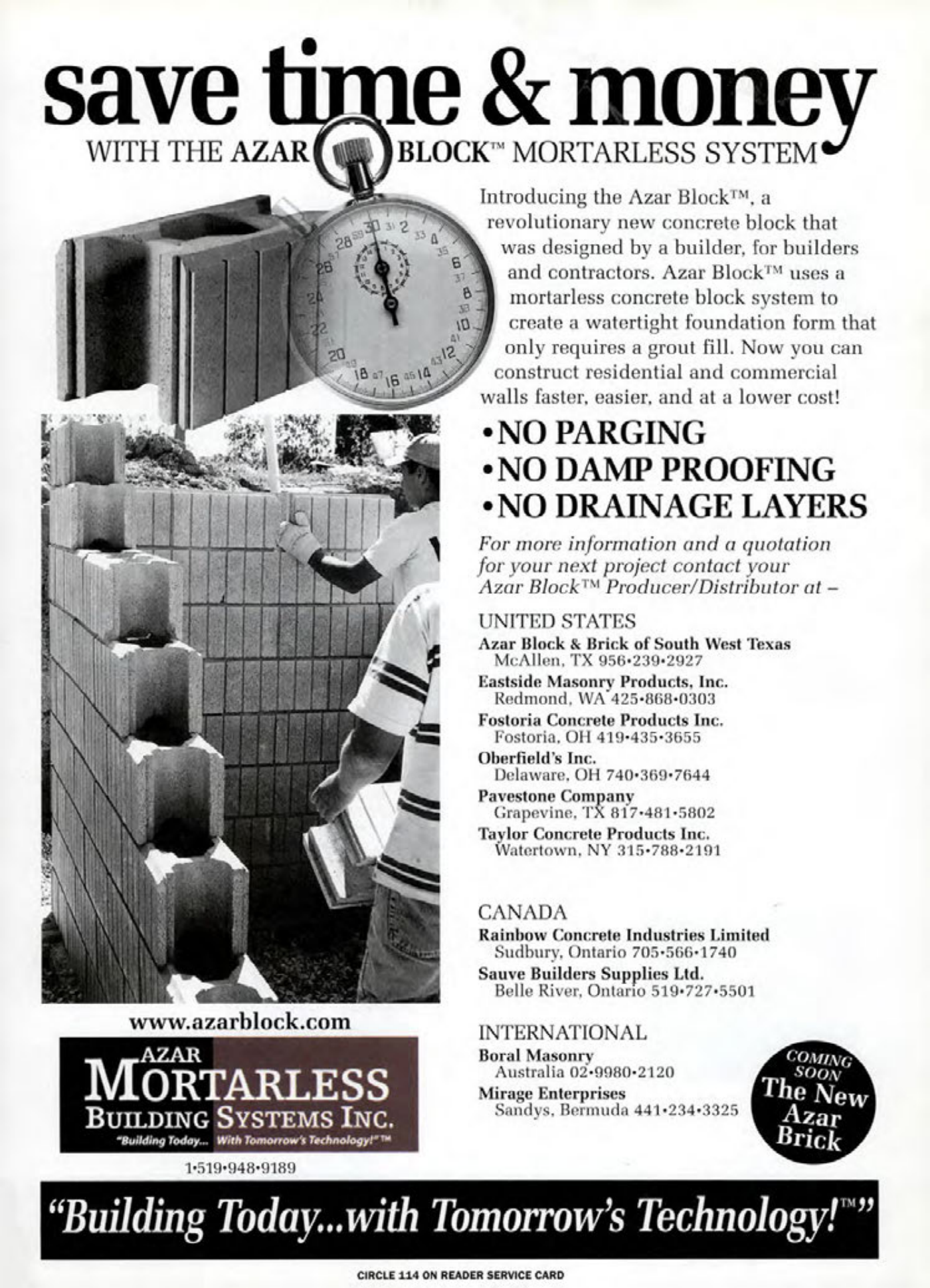 Masonry Magazine November 2004 Page. 13
