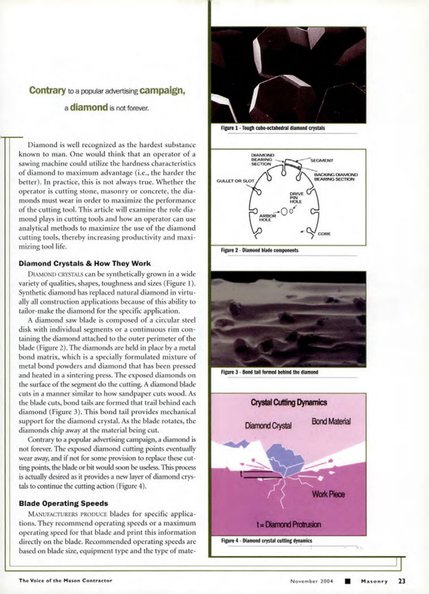 Masonry Magazine November 2004 Page. 25