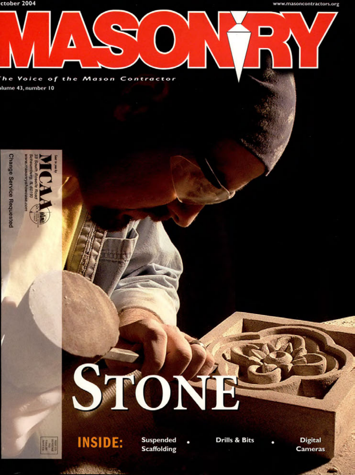 Masonry Magazine October 2004 Page. 1