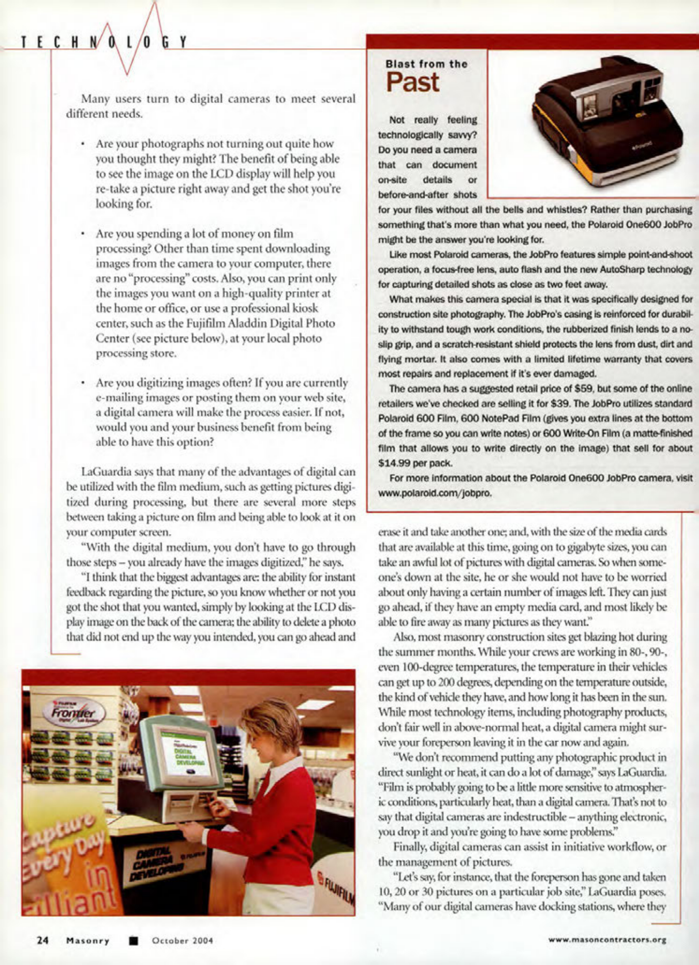 Masonry Magazine October 2004 Page. 26