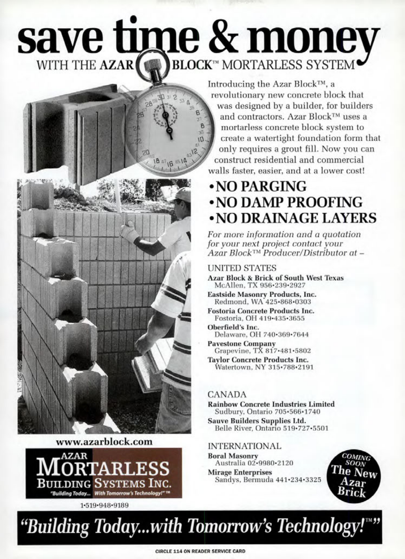 Masonry Magazine September 2004 Page. 23