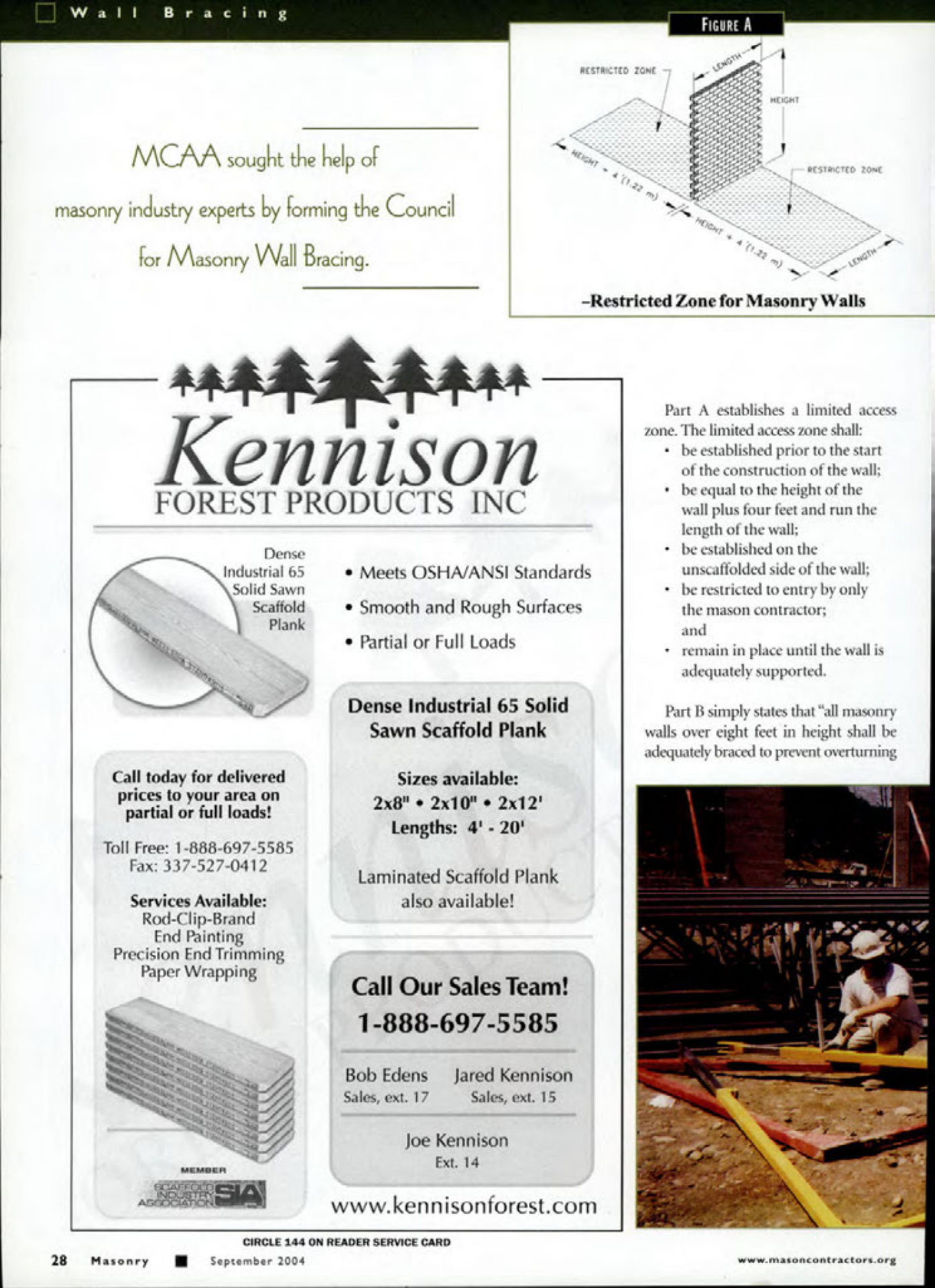 Masonry Magazine September 2004 Page. 30