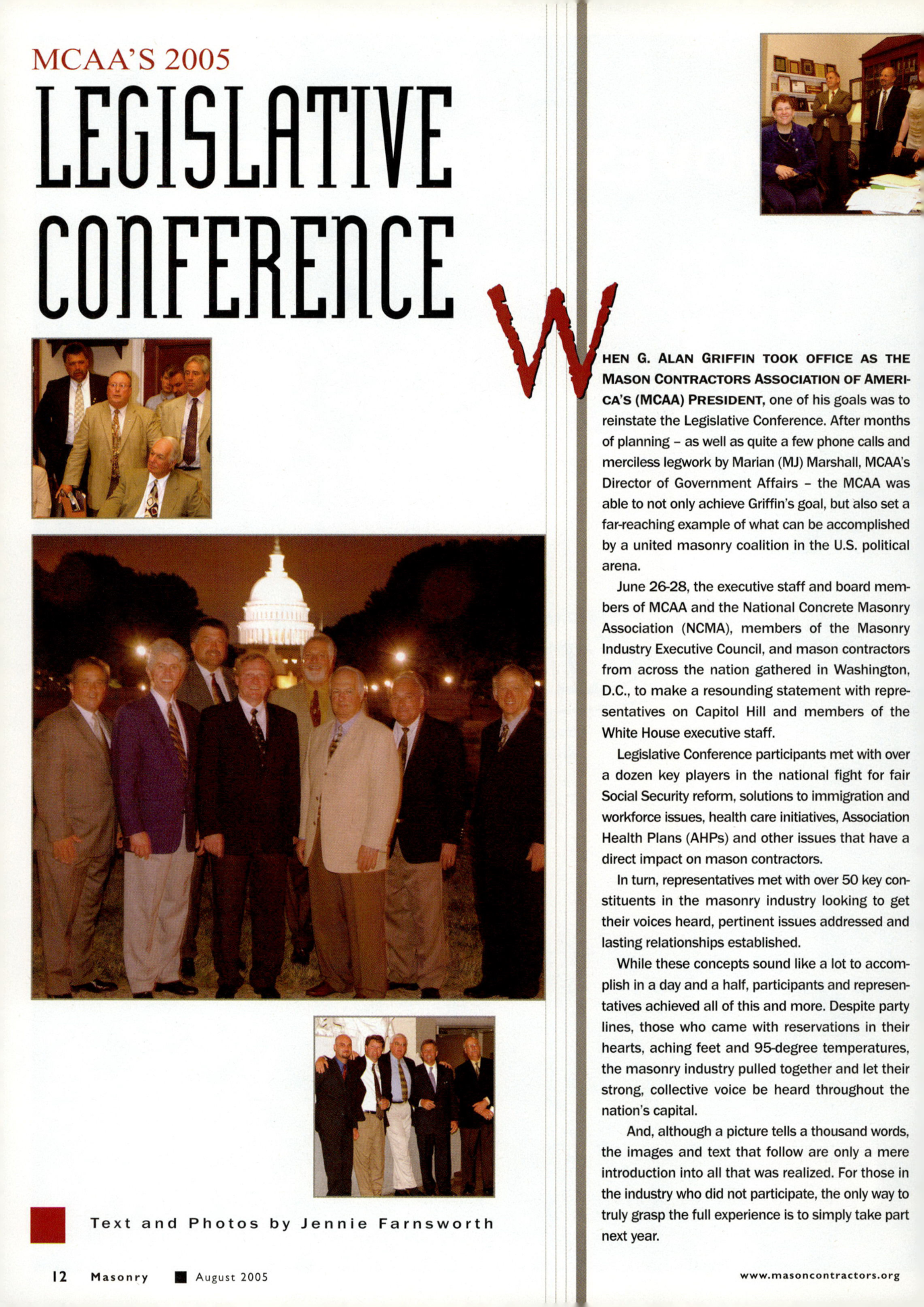 Masonry Magazine August 2005 Page. 14