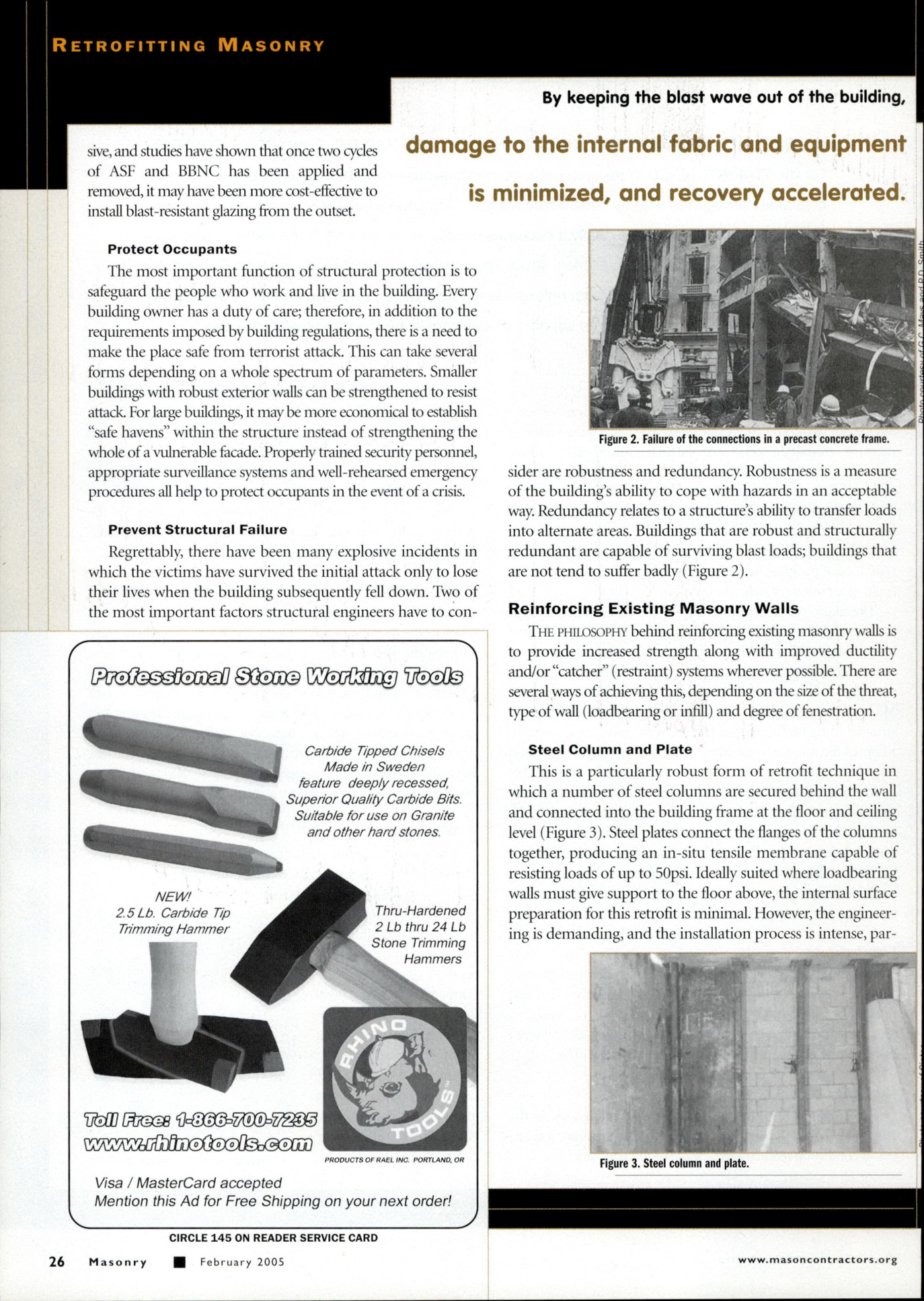 Masonry Magazine February 2005 Page. 28
