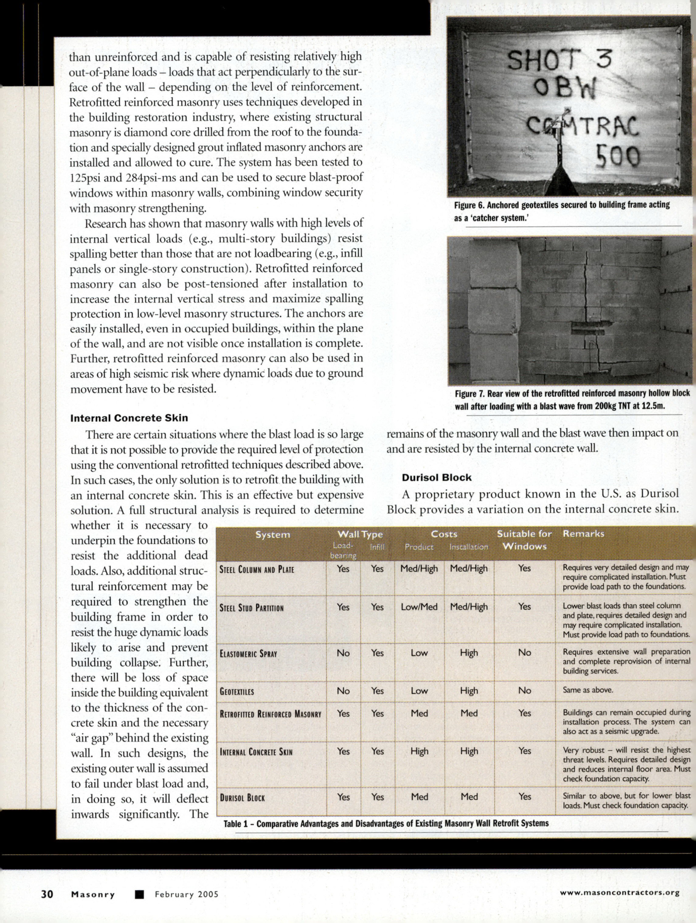 Masonry Magazine February 2005 Page. 32