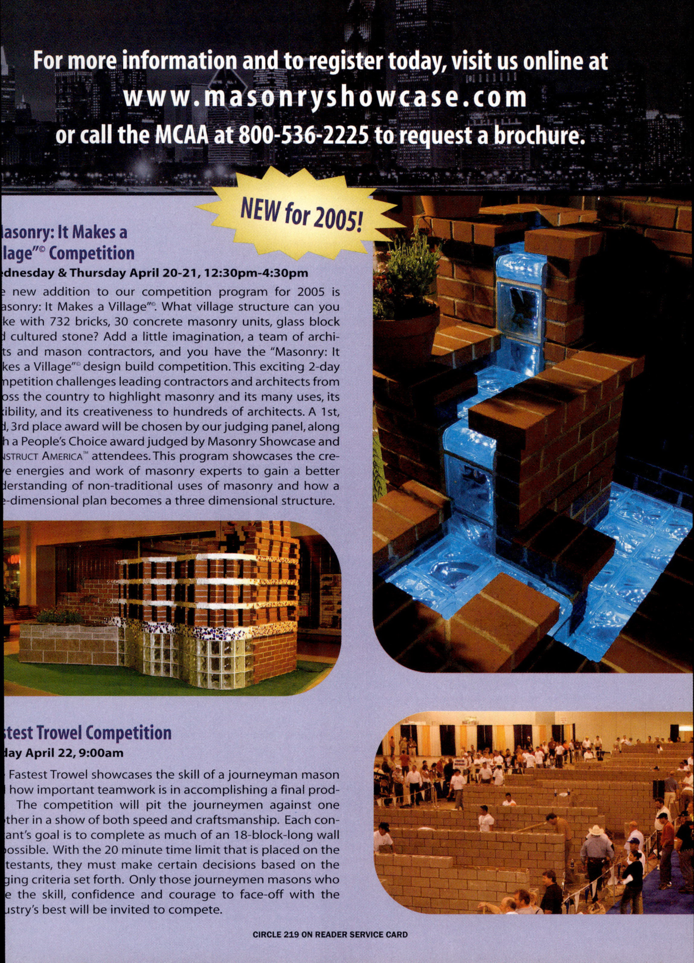 Masonry Magazine February 2005 Page. 49