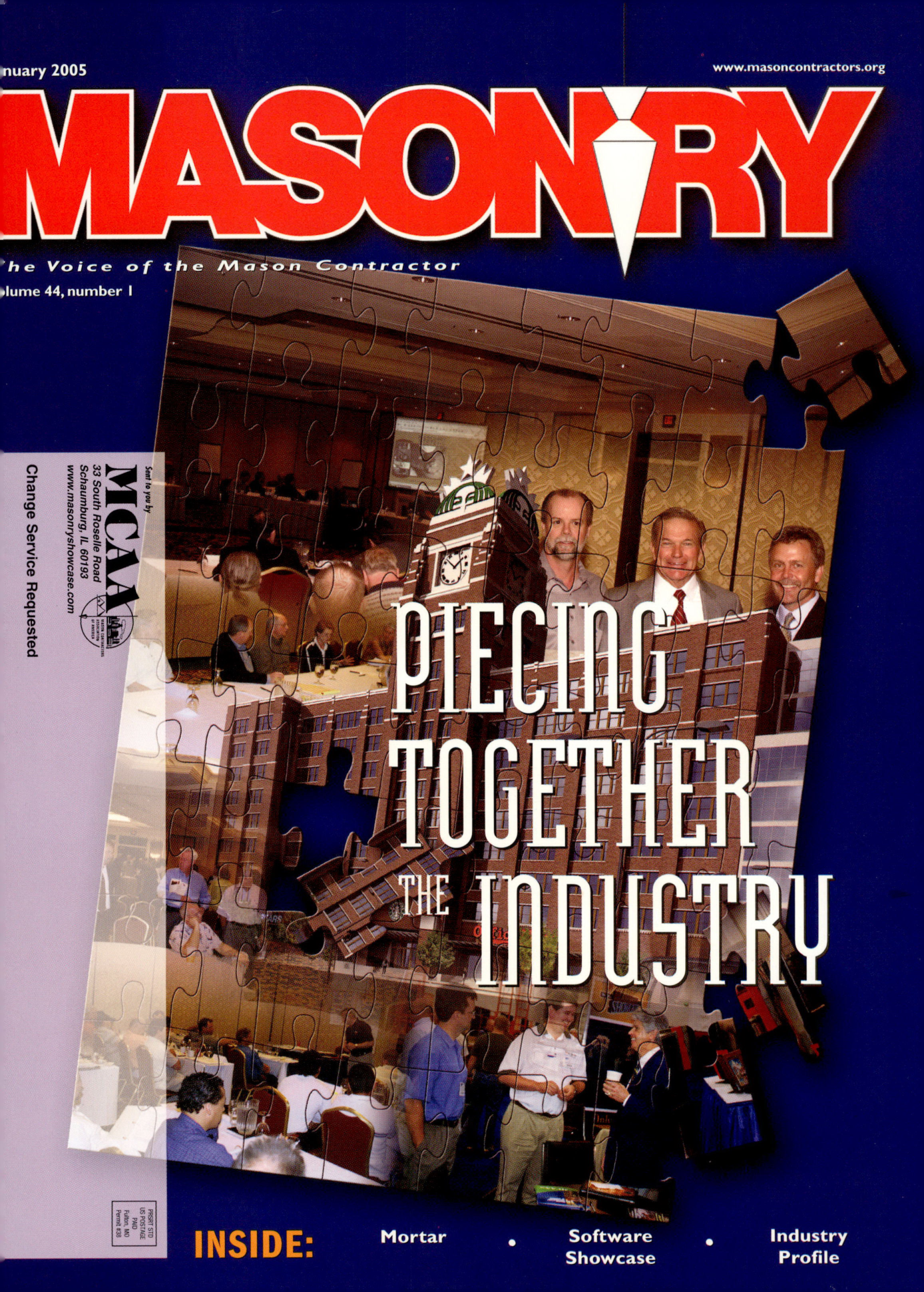 Masonry Magazine January 2005 Page. 1