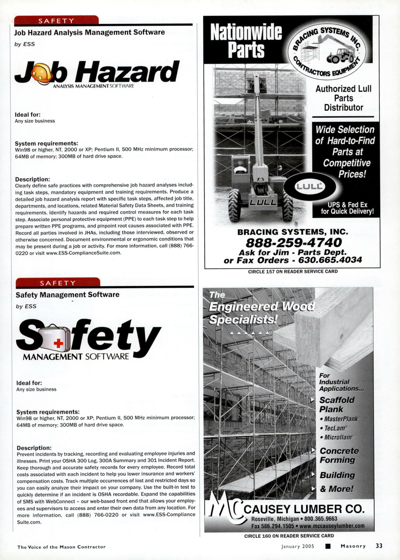 Masonry Magazine January 2005 Page. 35