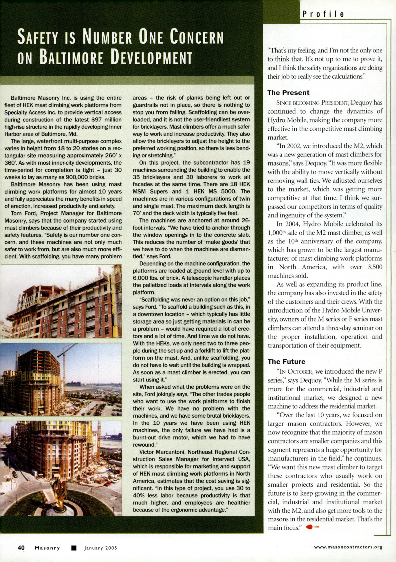 Masonry Magazine January 2005 Page. 42