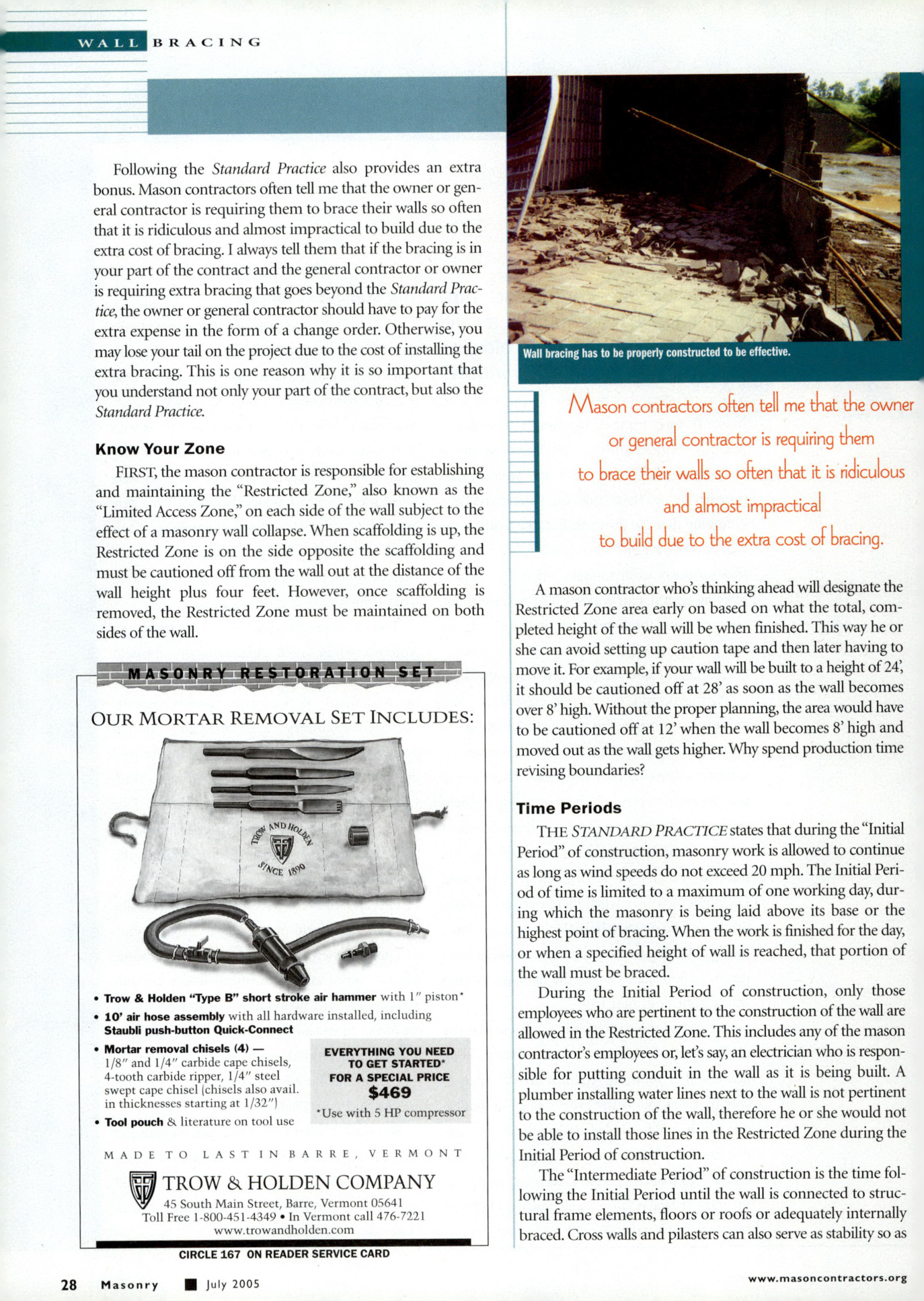 Masonry Magazine July 2005 Page. 30