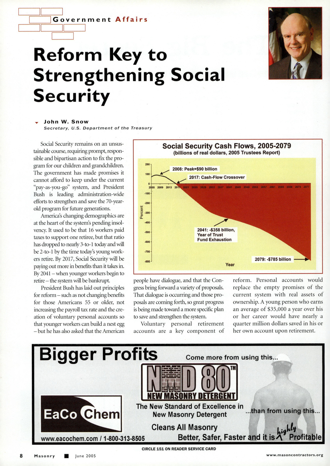 Masonry Magazine June 2005 Page. 10