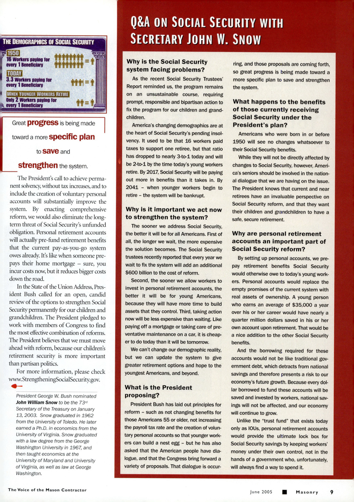 Masonry Magazine June 2005 Page. 11