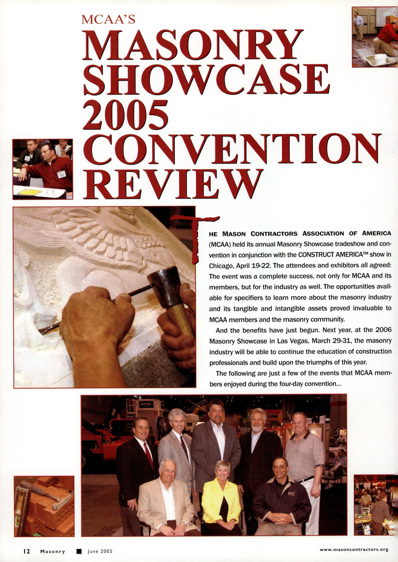 Masonry Magazine June 2005 Page. 14