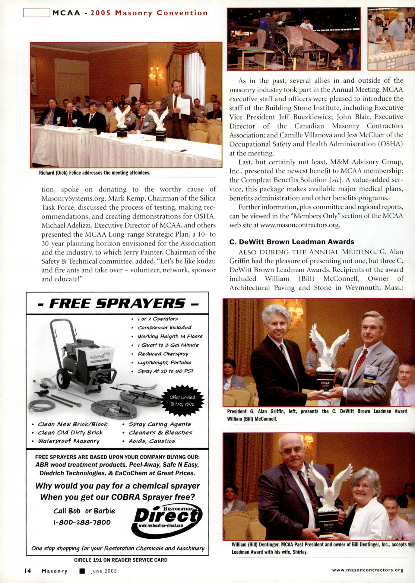 Masonry Magazine June 2005 Page. 16