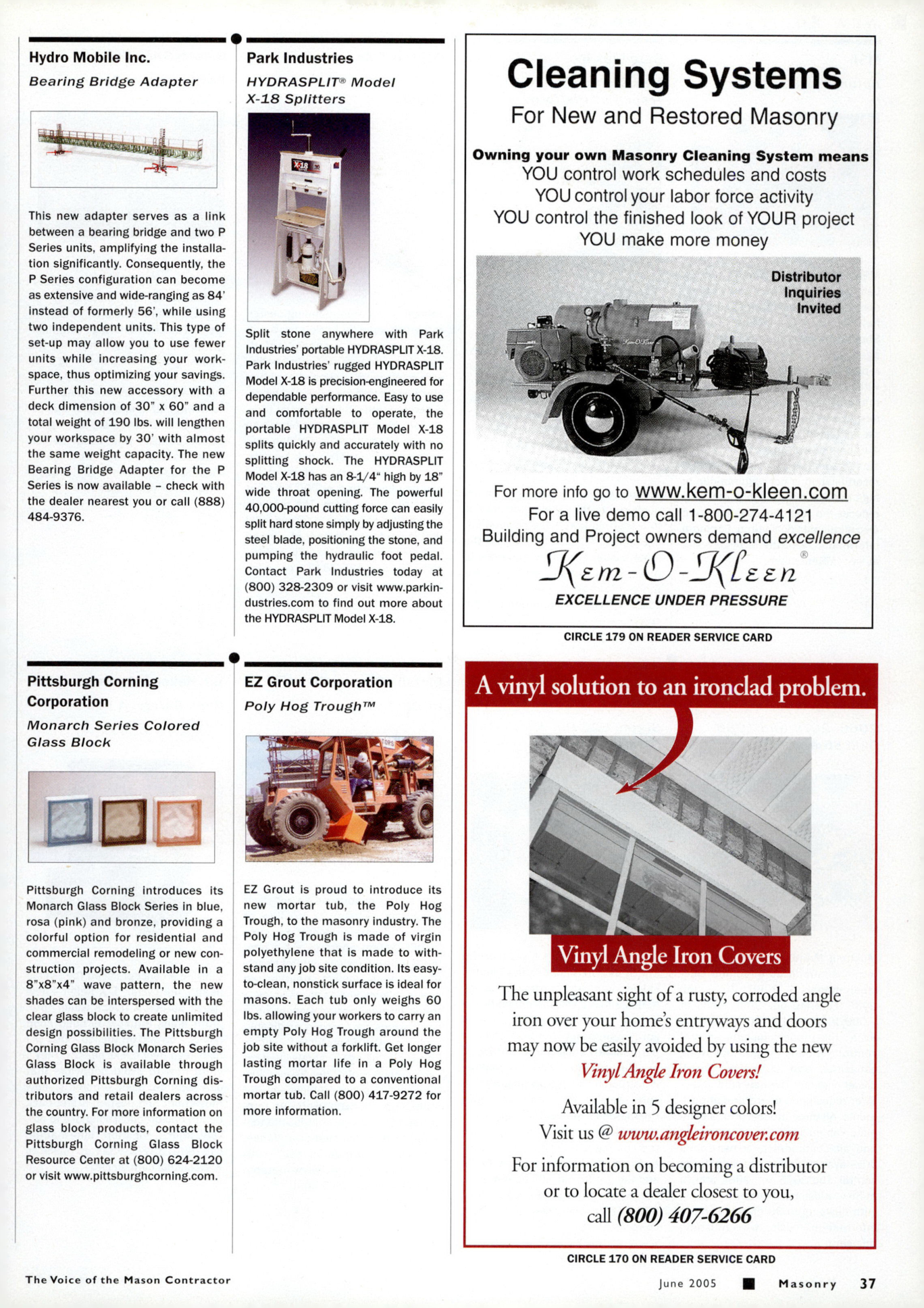 Masonry Magazine June 2005 Page. 41