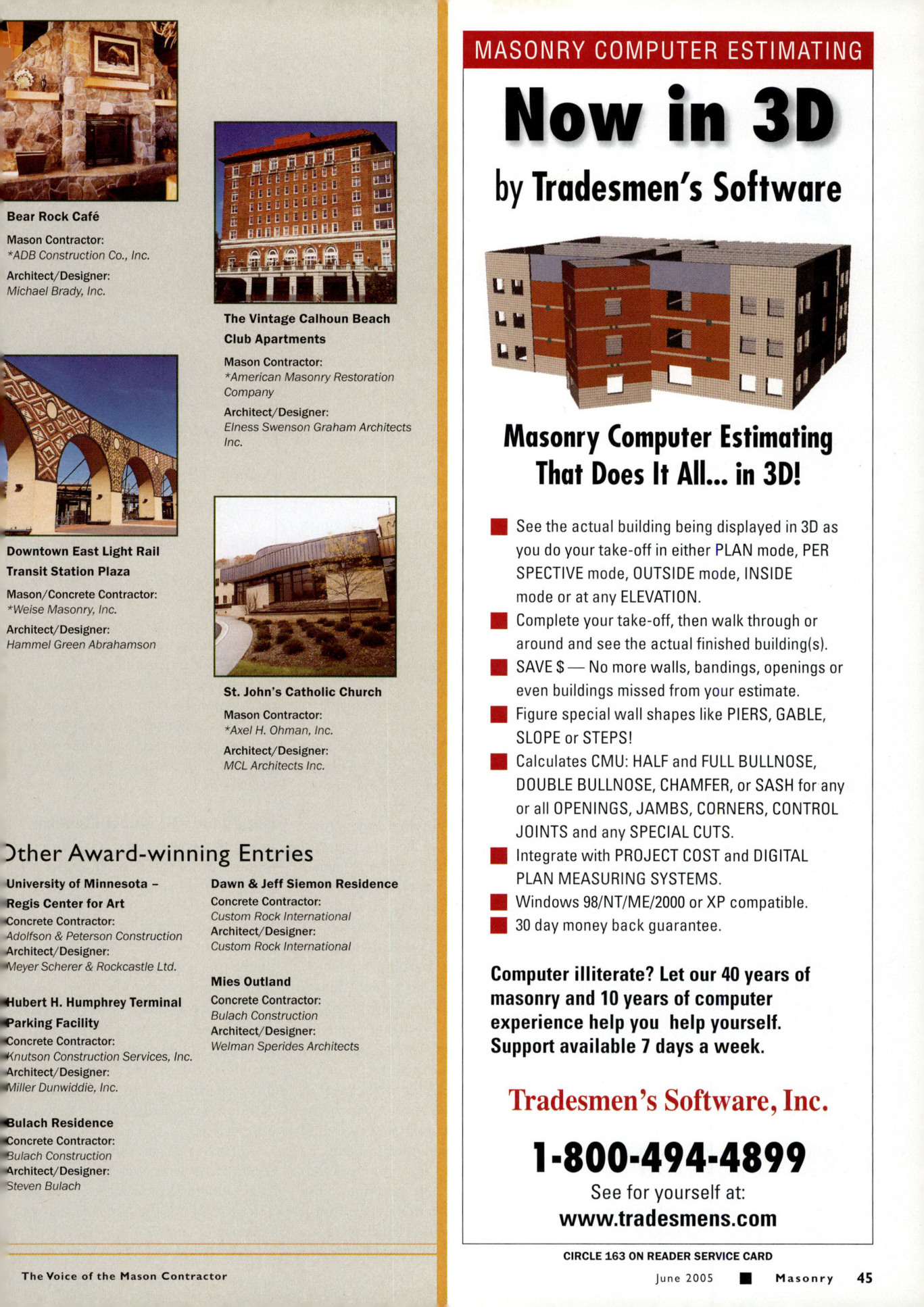 Masonry Magazine June 2005 Page. 51
