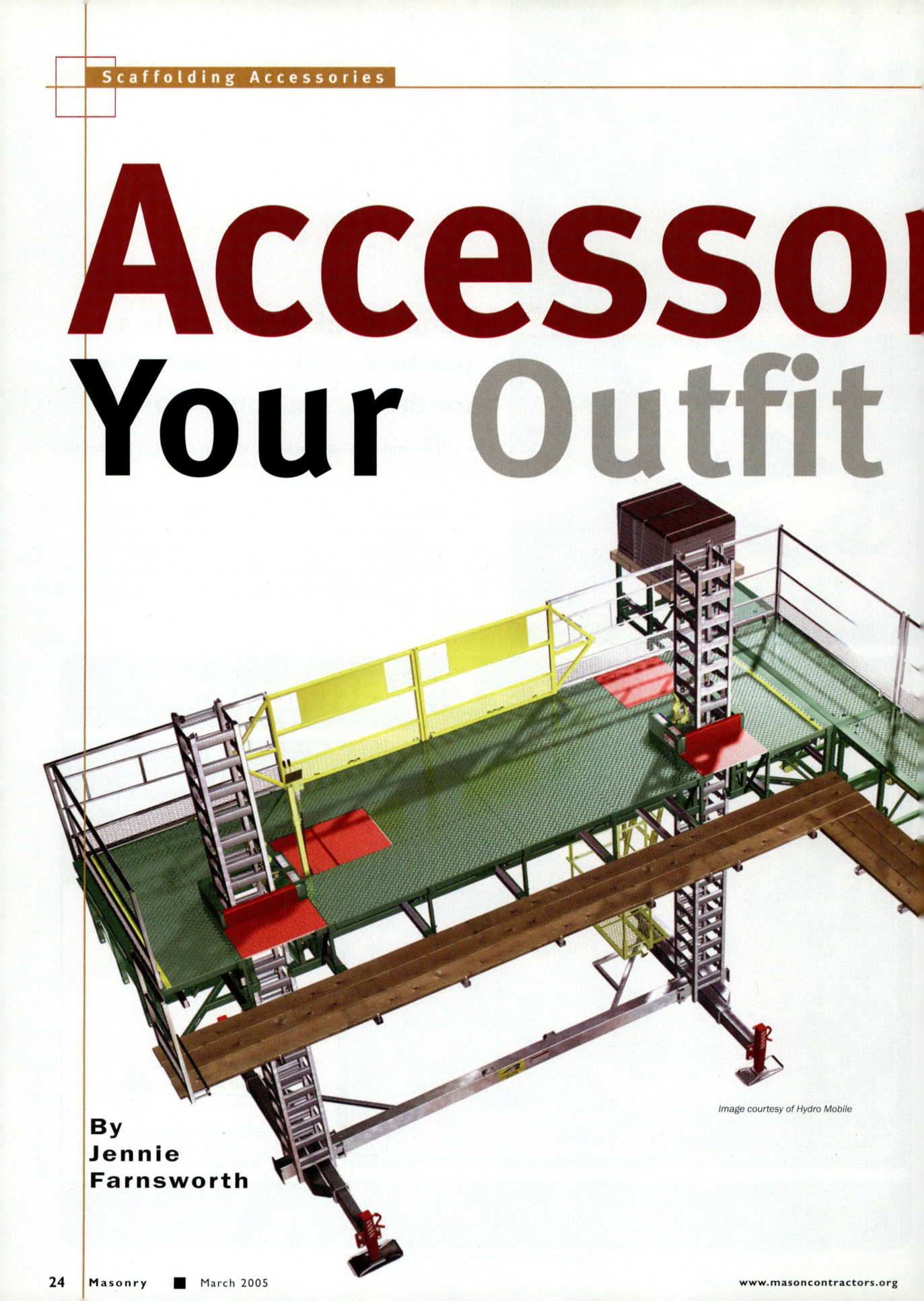 Masonry Magazine March 2005 Page. 26