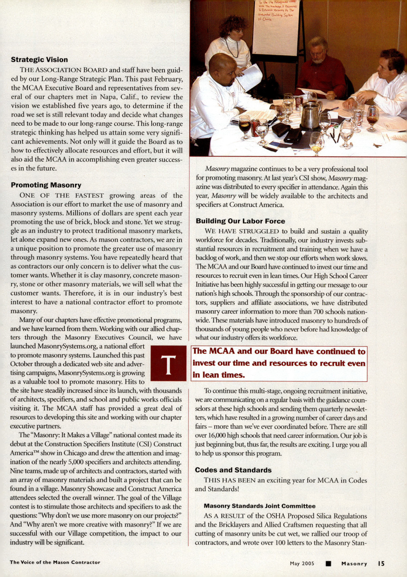 Masonry Magazine May 2005 Page. 17
