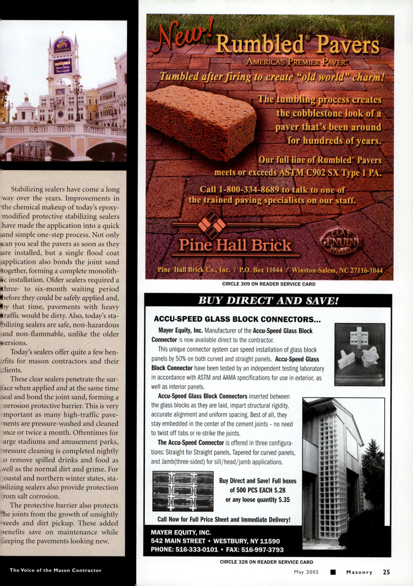 Masonry Magazine May 2005 Page. 27