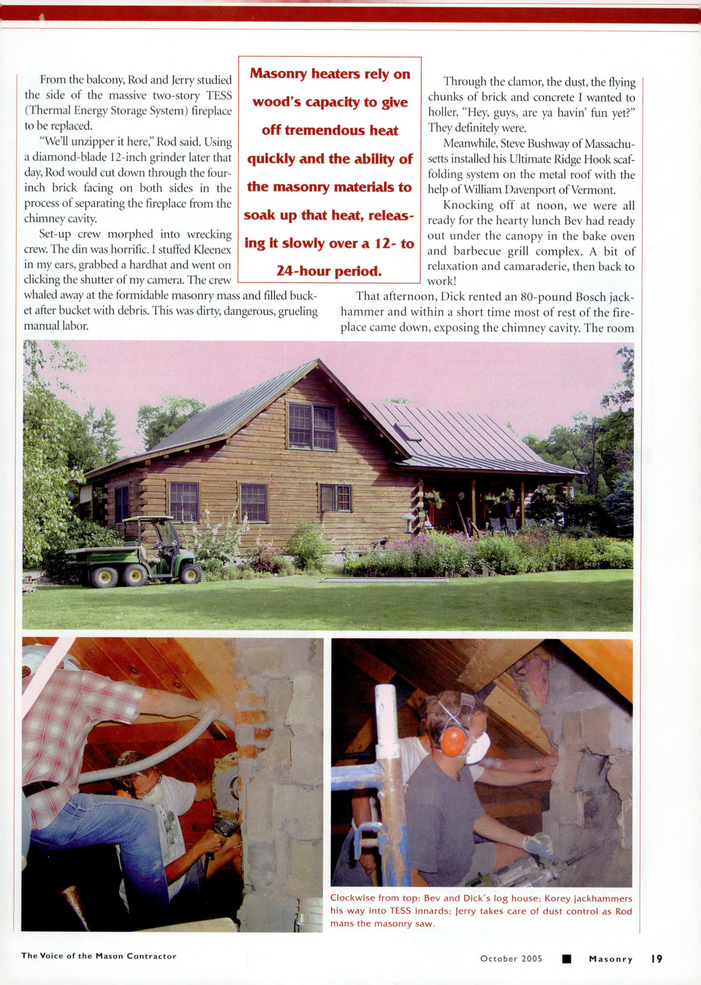 Masonry Magazine October 2005 Page. 21