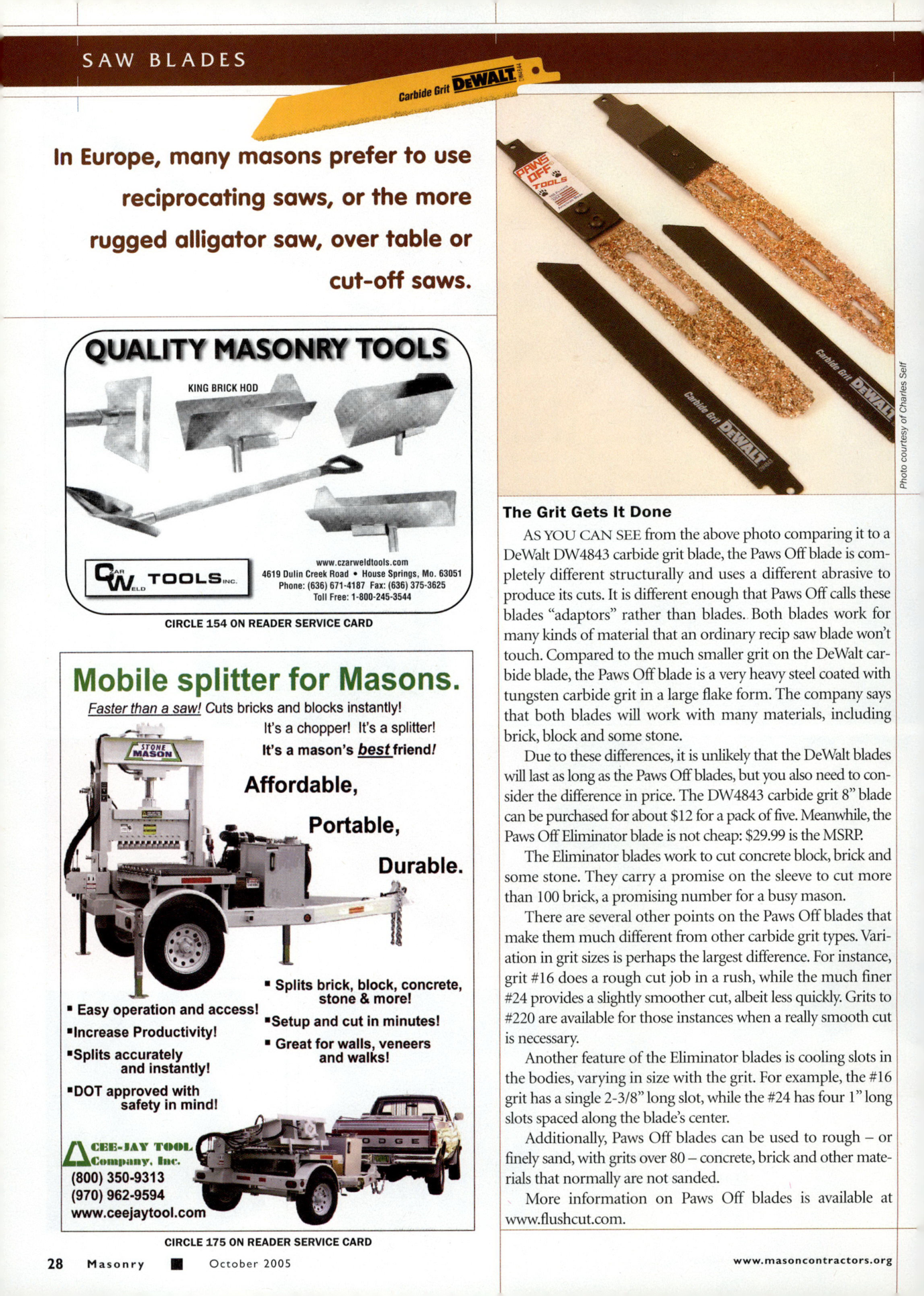 Masonry Magazine October 2005 Page. 30