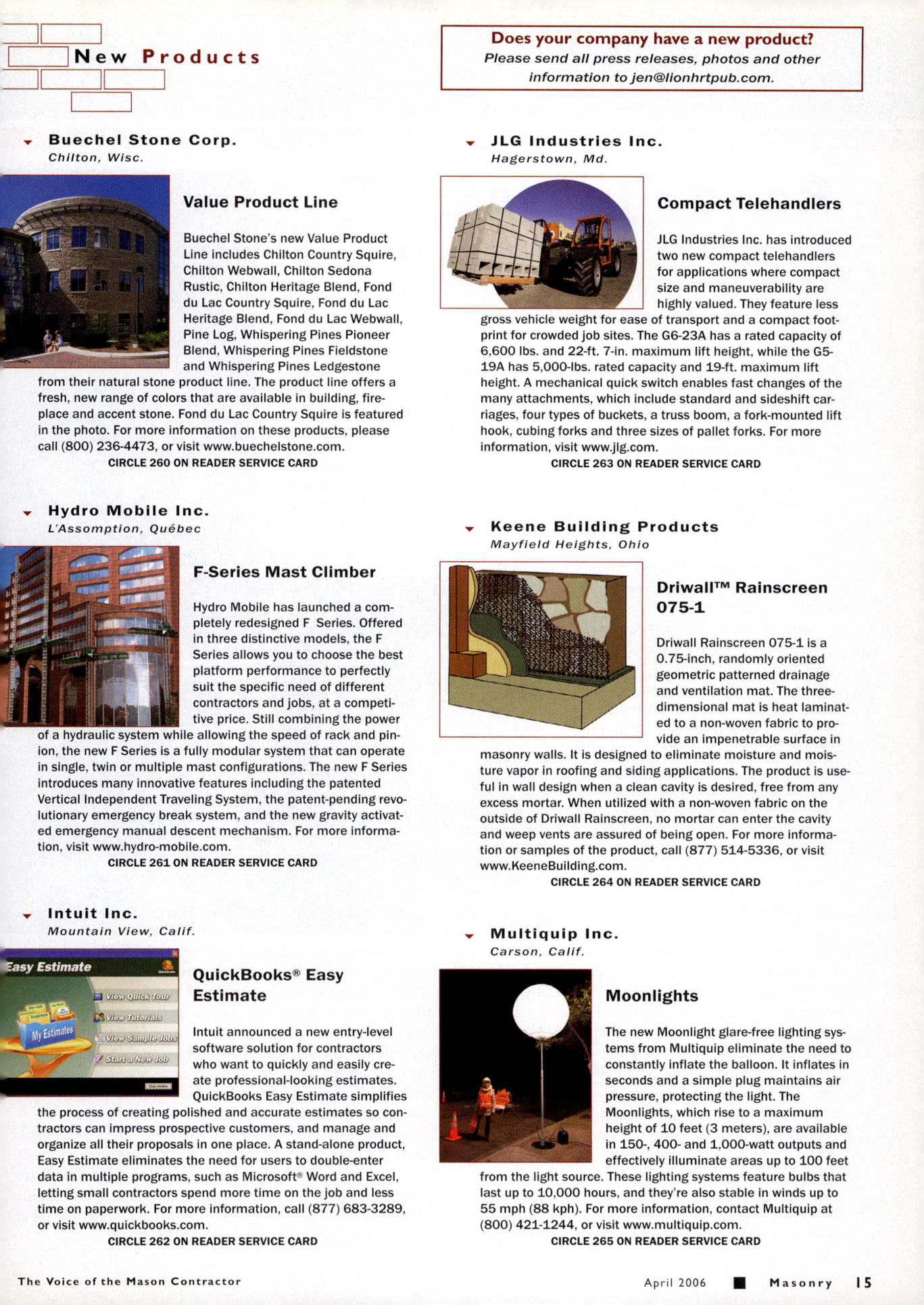 Masonry Magazine April 2006 Page. 17