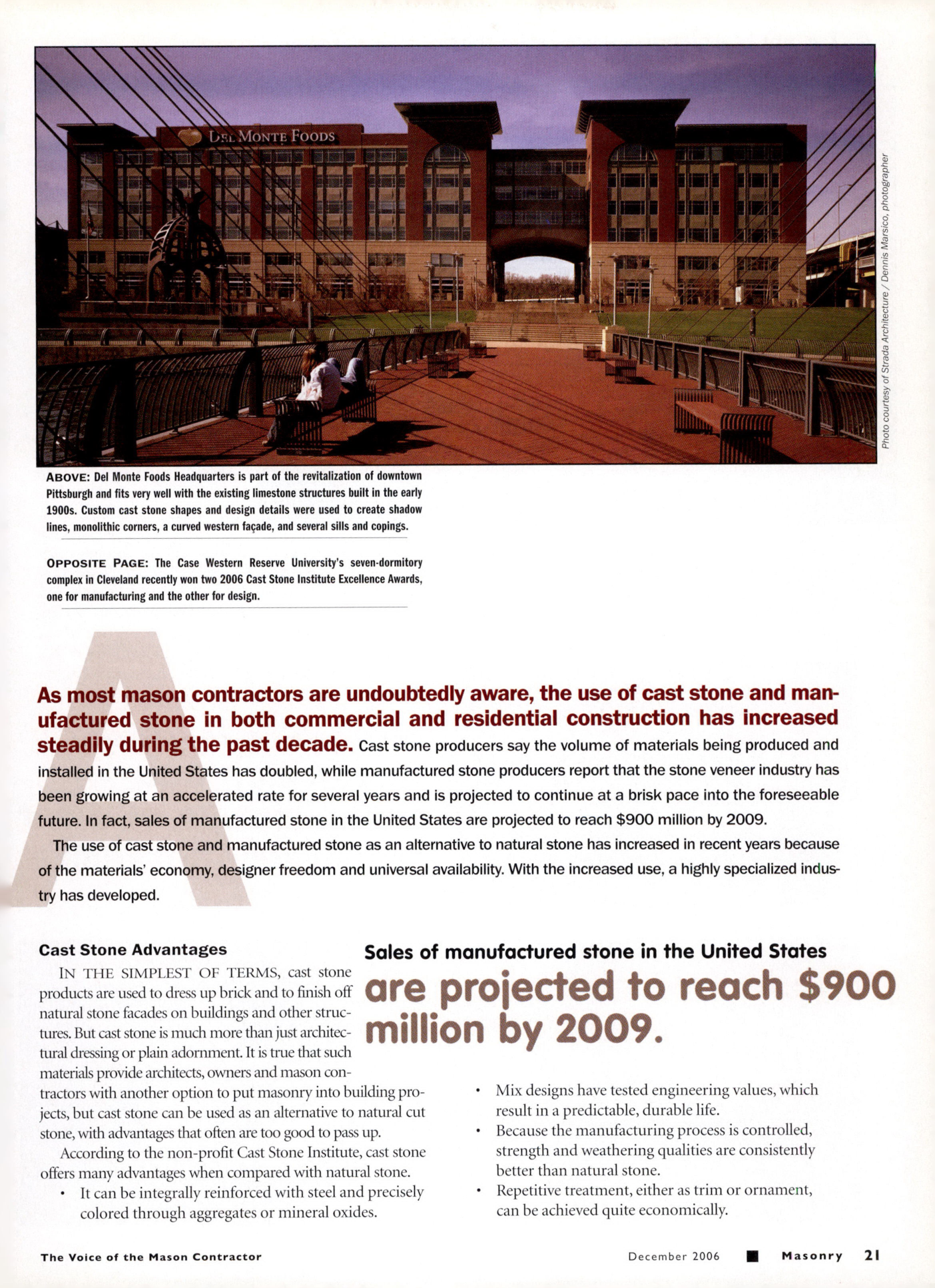 Masonry Magazine December 2006 Page. 23
