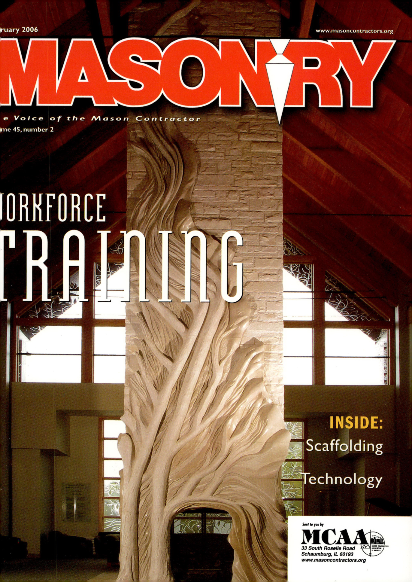 Masonry Magazine February 2006 Page. 1