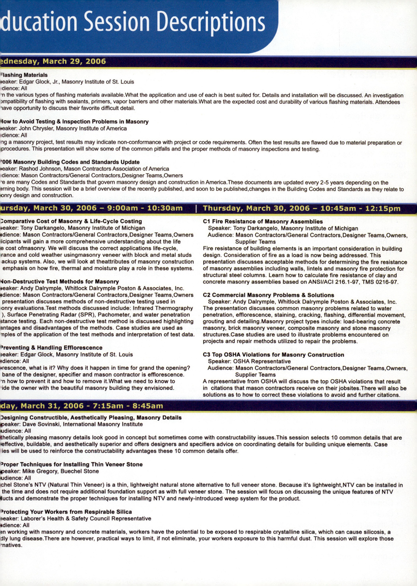 Masonry Magazine February 2006 Page. 27