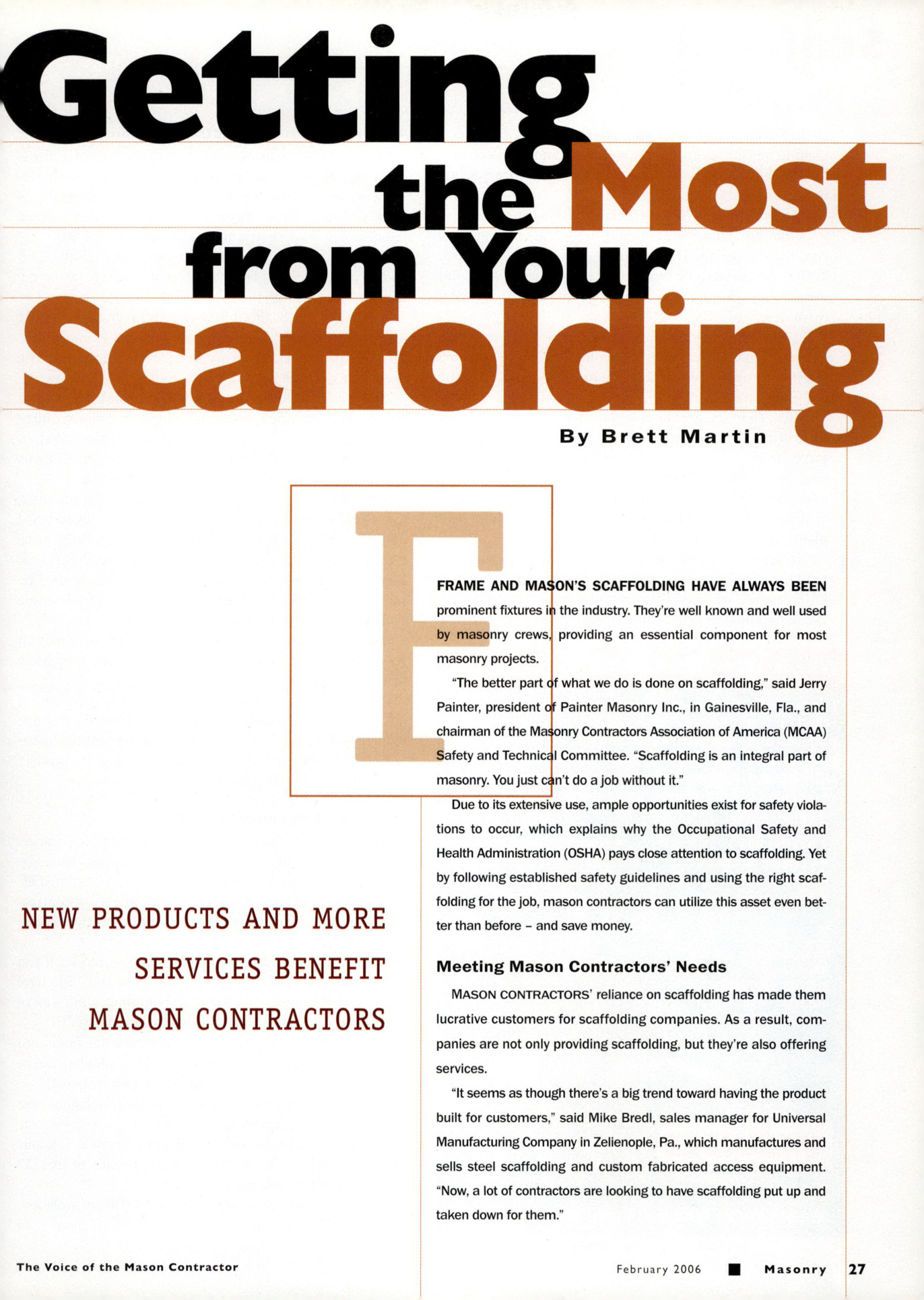 Masonry Magazine February 2006 Page. 29