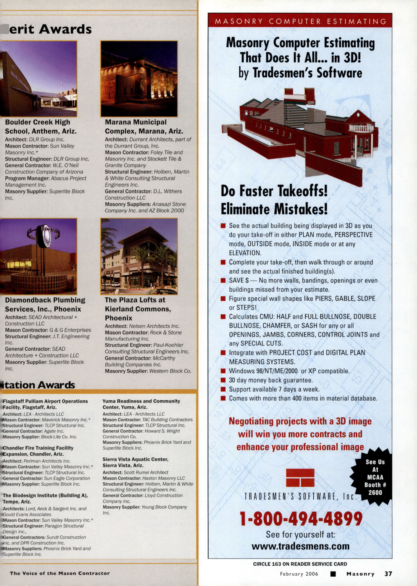 Masonry Magazine February 2006 Page. 39
