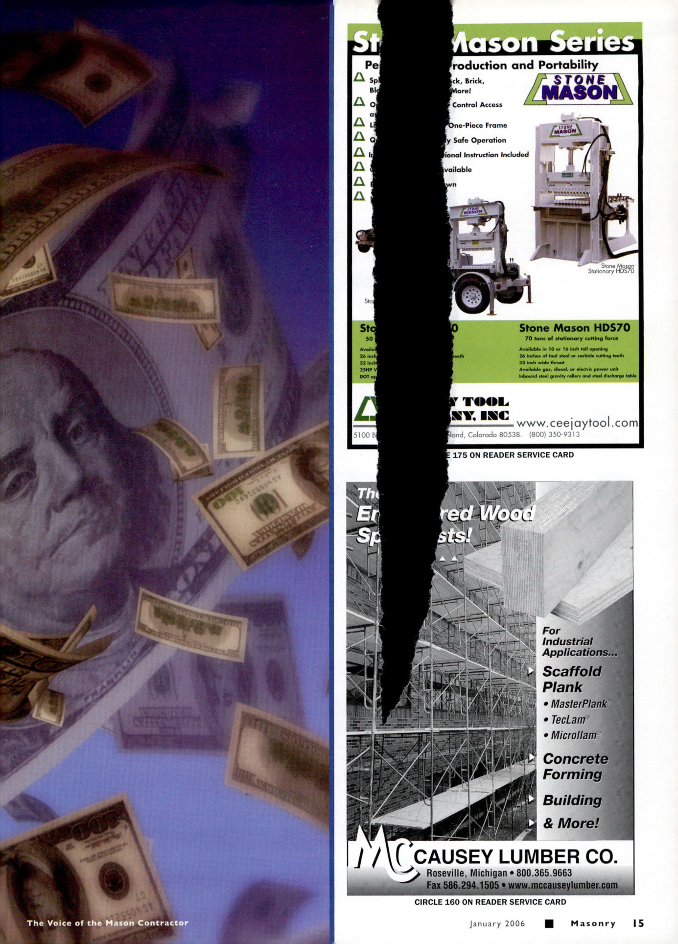 Masonry Magazine January 2006 Page. 17