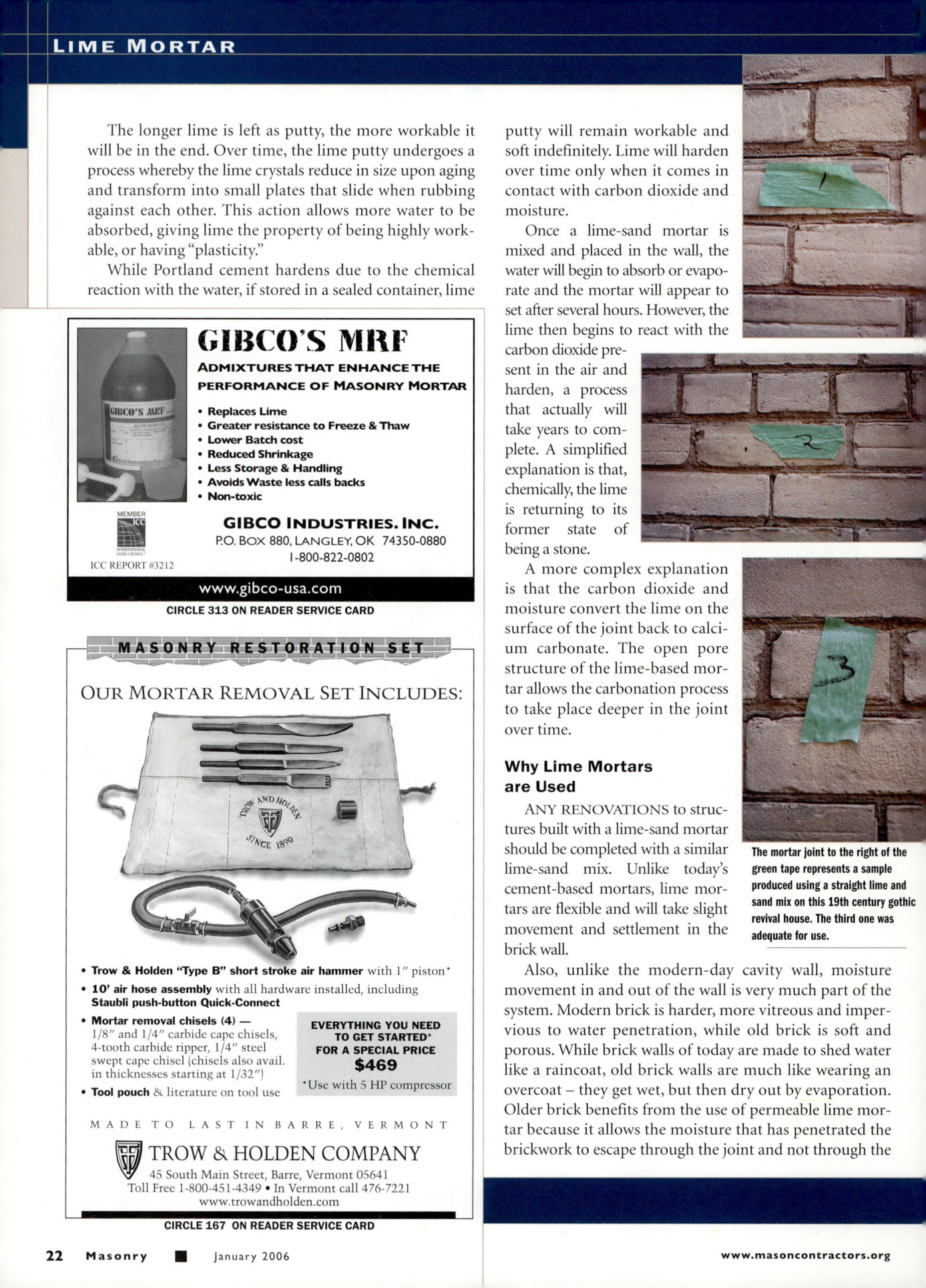 Masonry Magazine January 2006 Page. 24