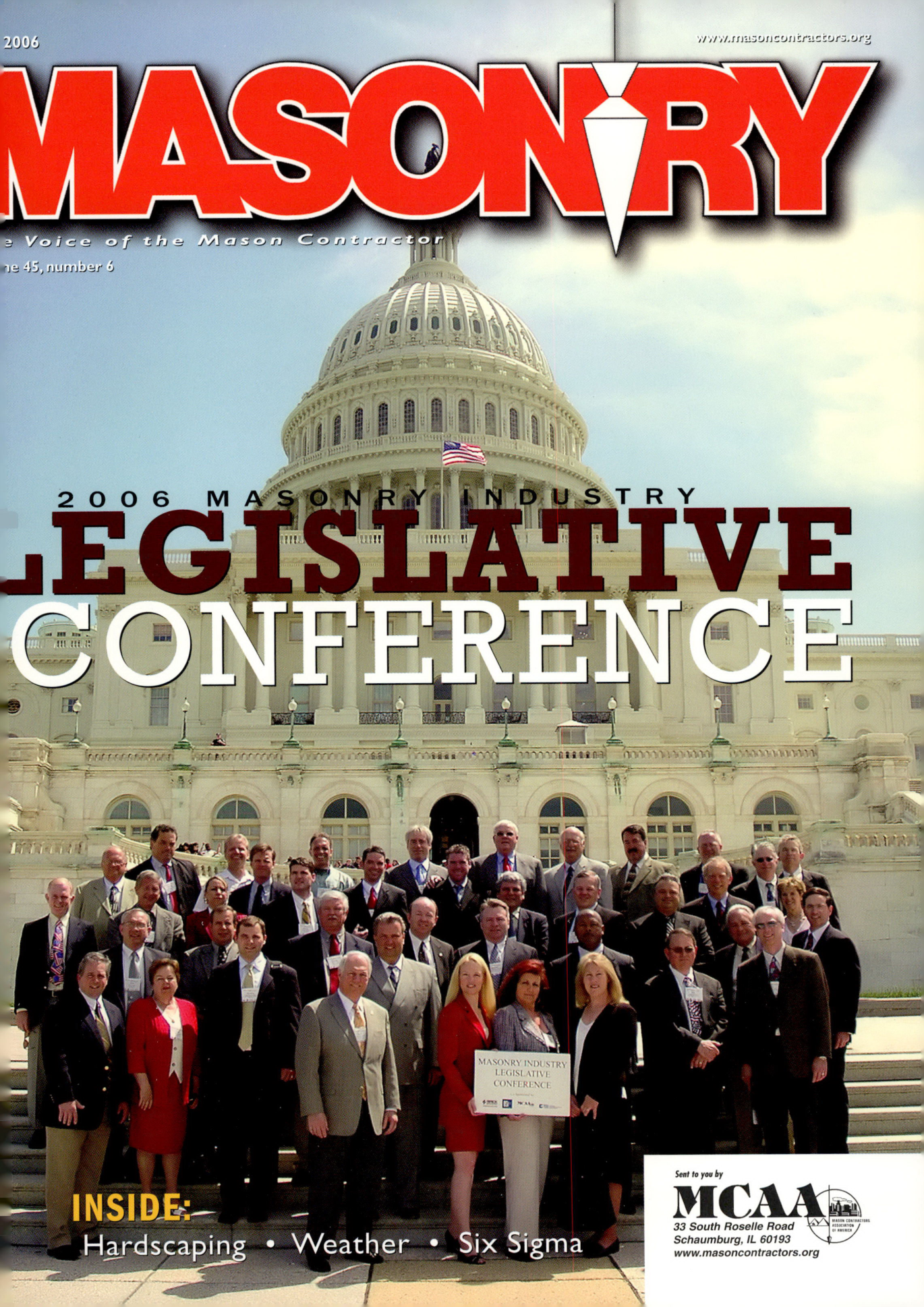 Masonry Magazine June 2006 Page. 1