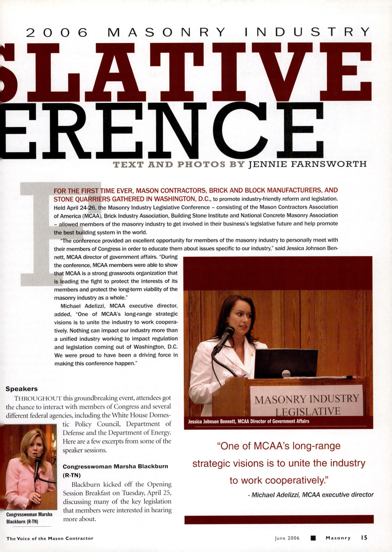 Masonry Magazine June 2006 Page. 17