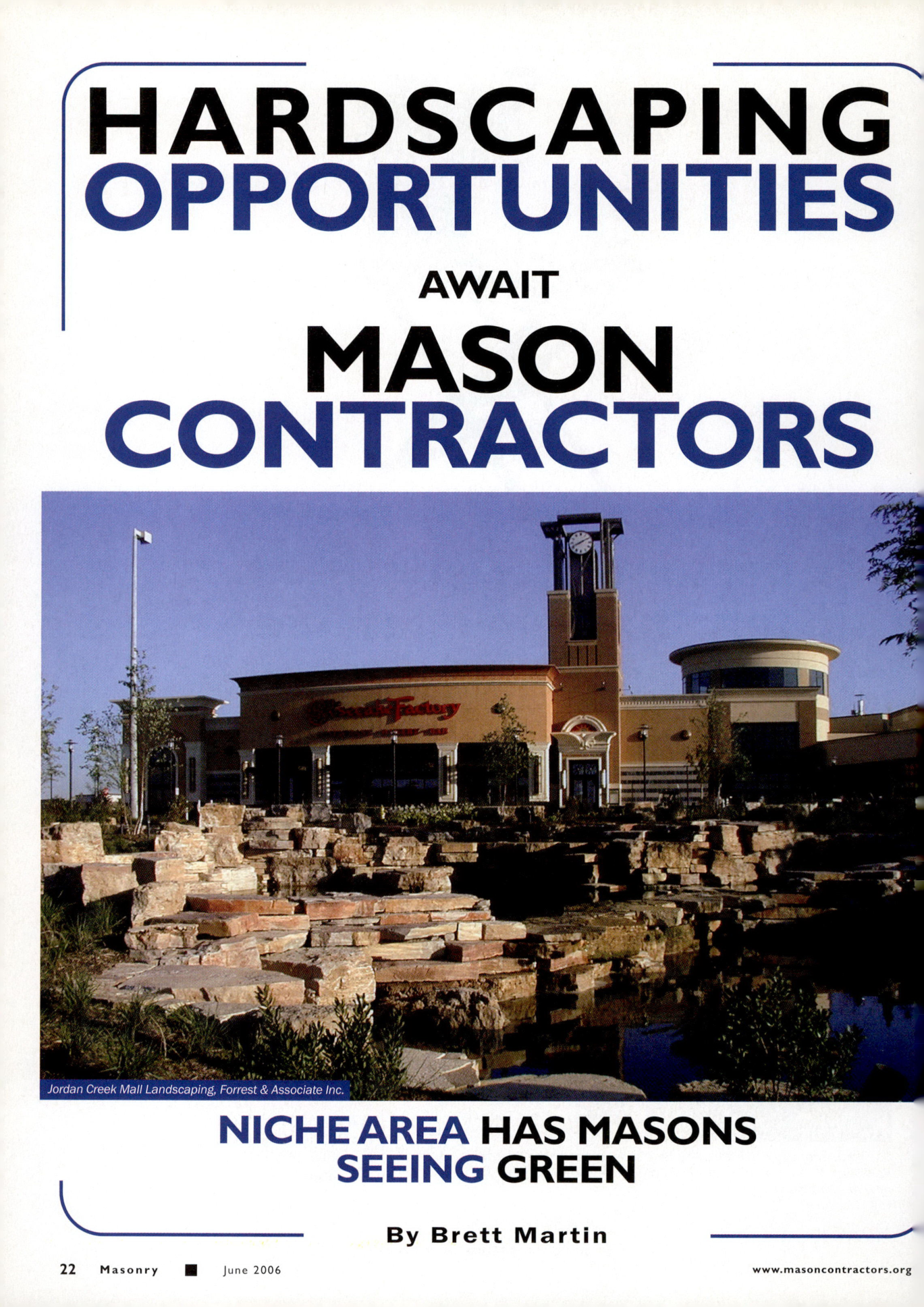 Masonry Magazine June 2006 Page. 24