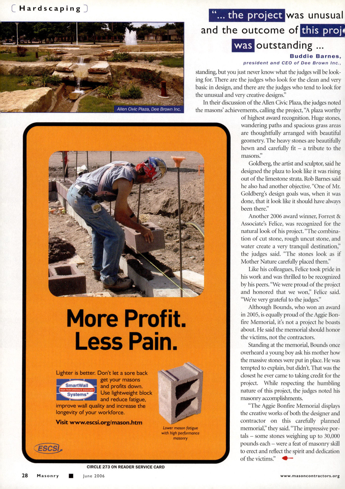 Masonry Magazine June 2006 Page. 30