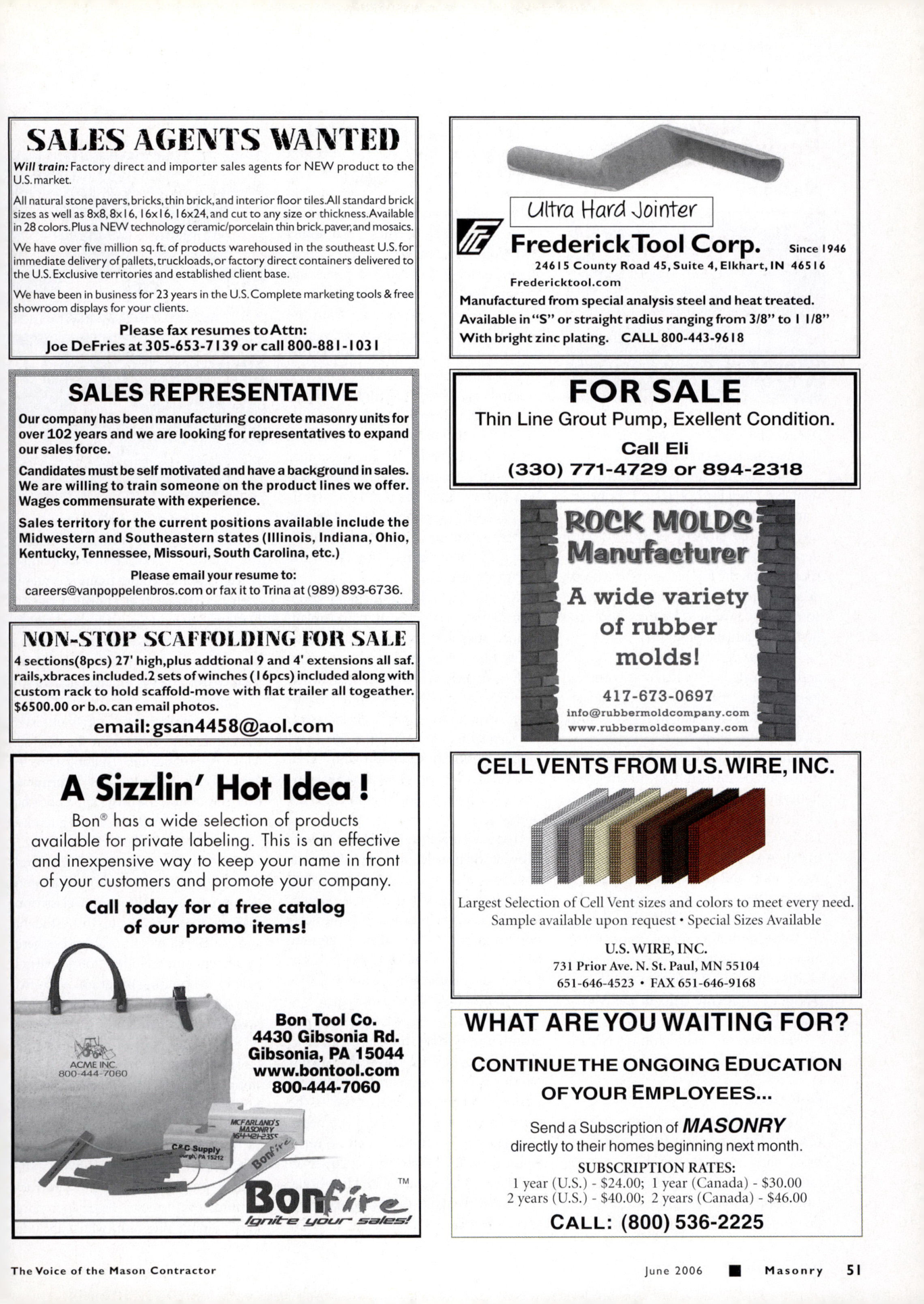 Masonry Magazine June 2006 Page. 53