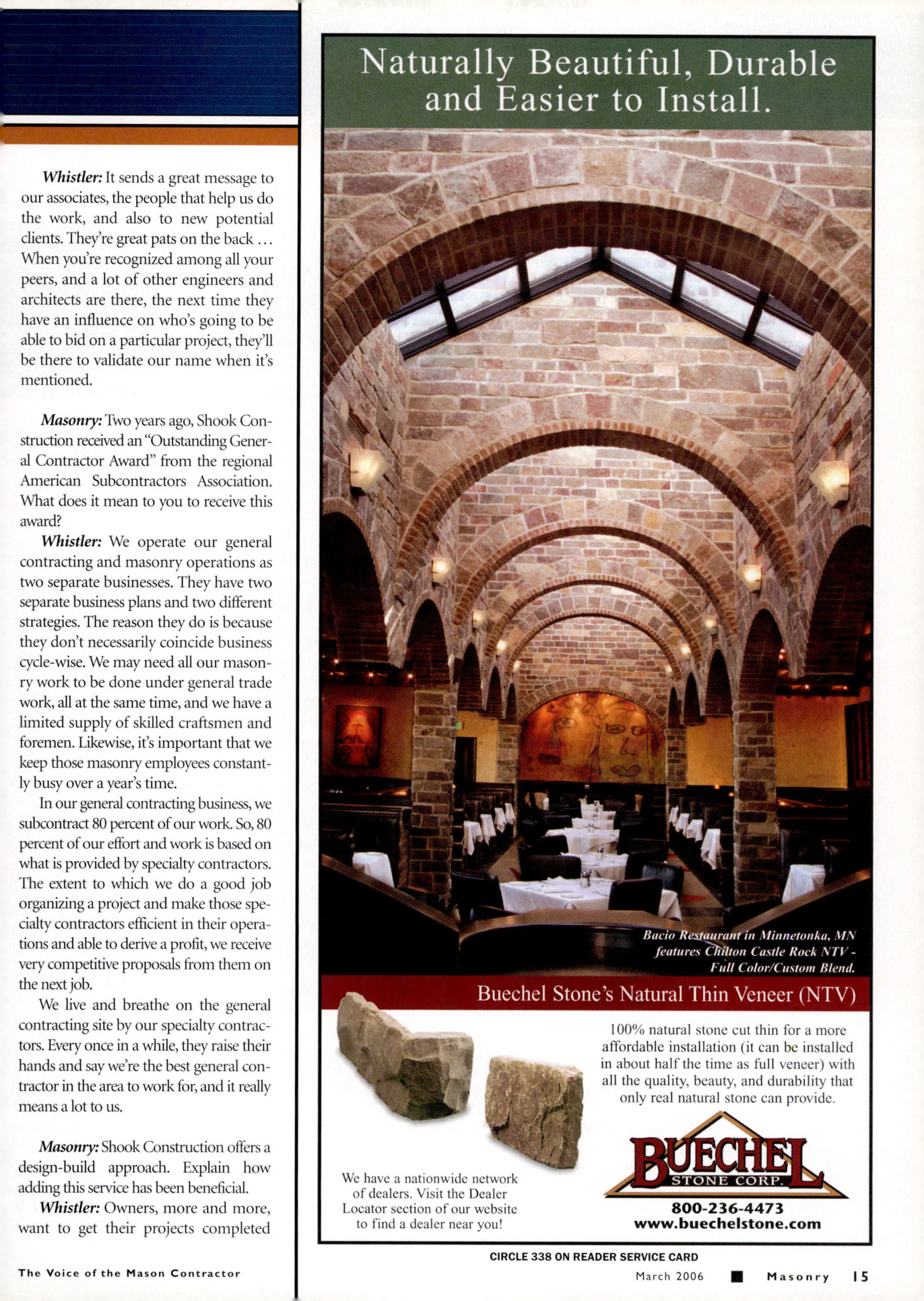 Masonry Magazine March 2006 Page. 17