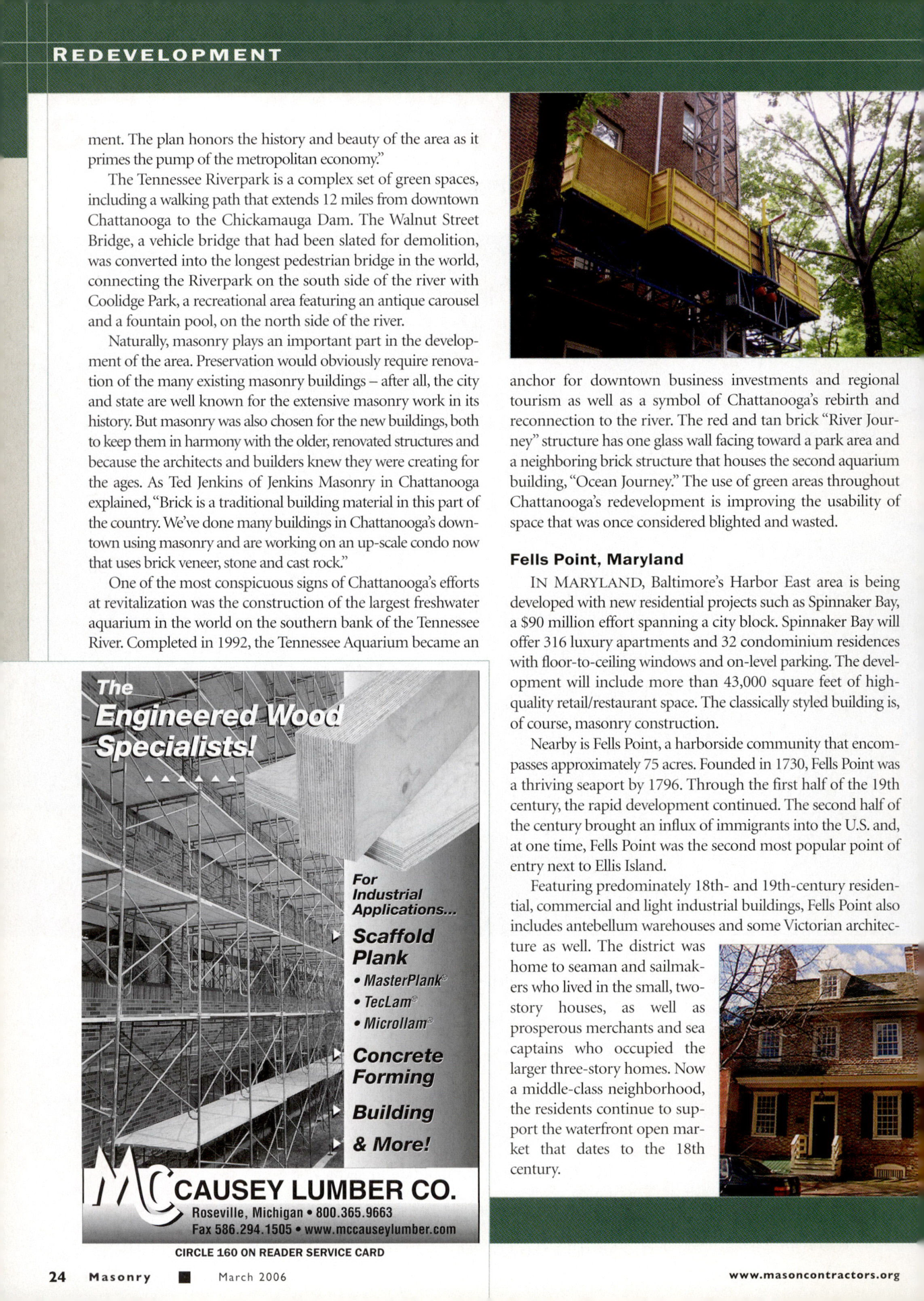 Masonry Magazine March 2006 Page. 26