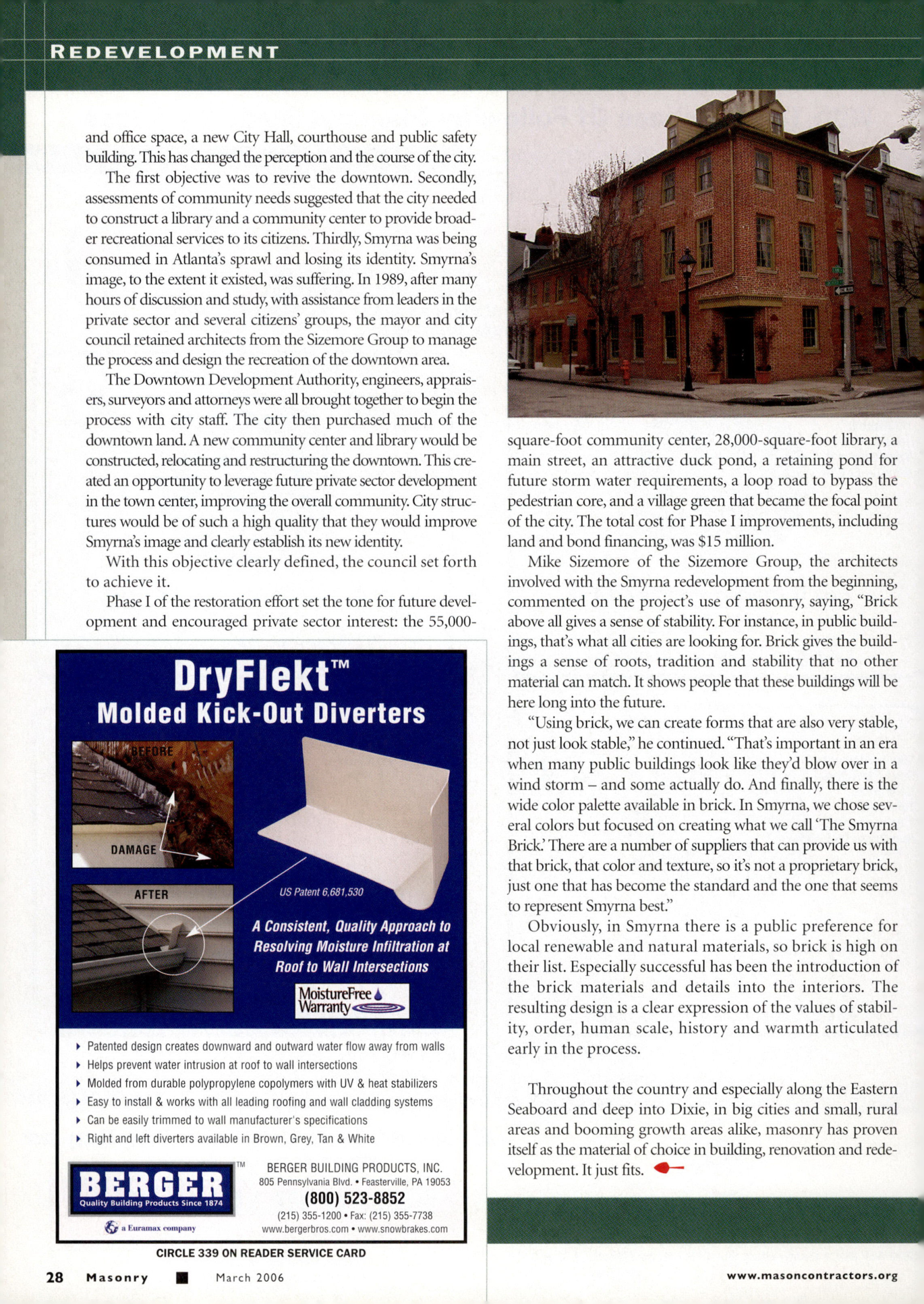 Masonry Magazine March 2006 Page. 30