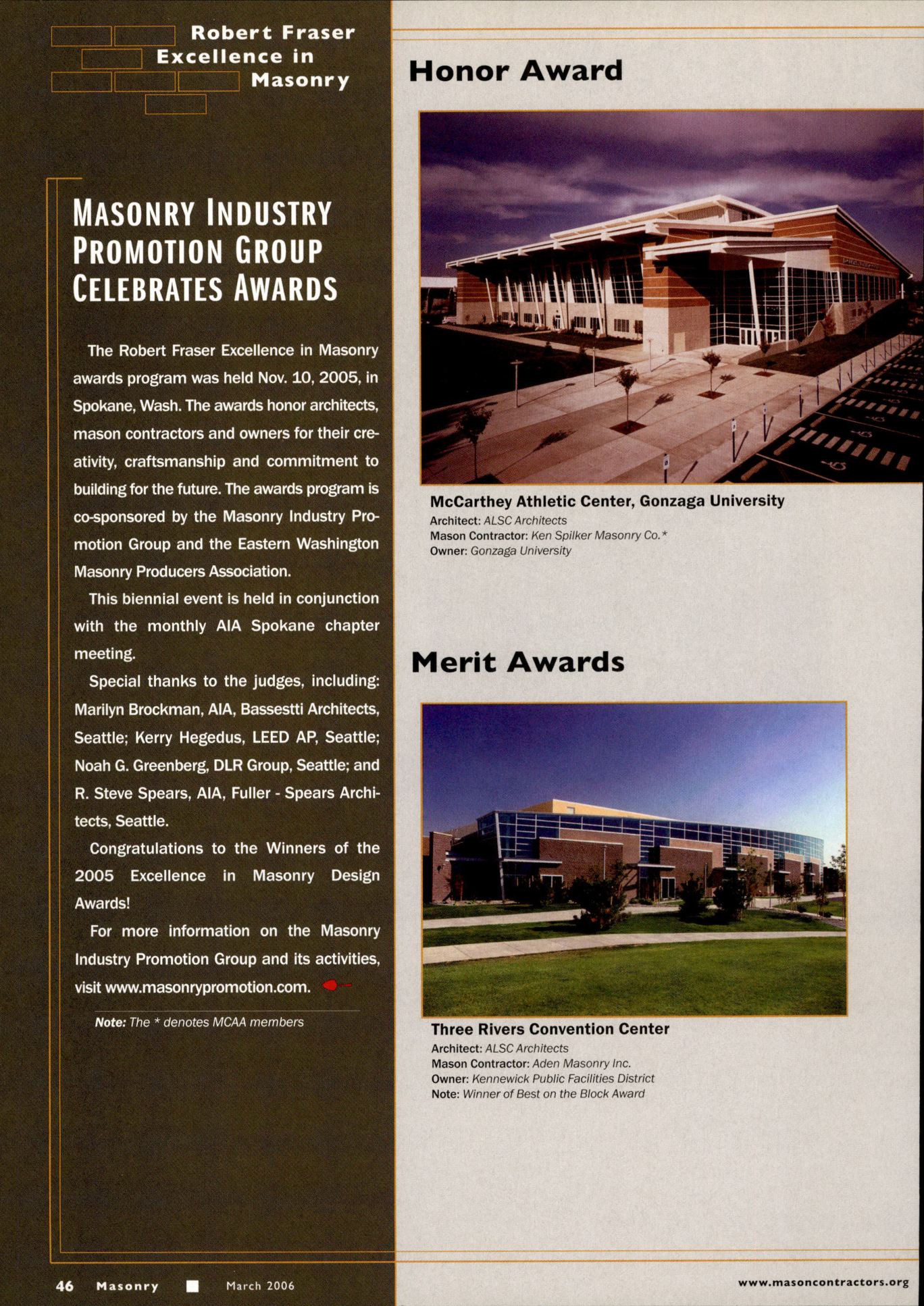 Masonry Magazine March 2006 Page. 48